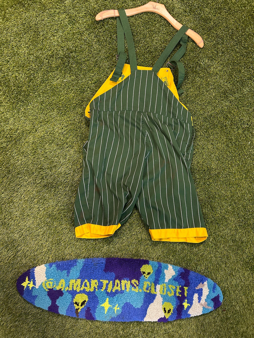 Vintage 90s Oaklands A’s MLB Overalls