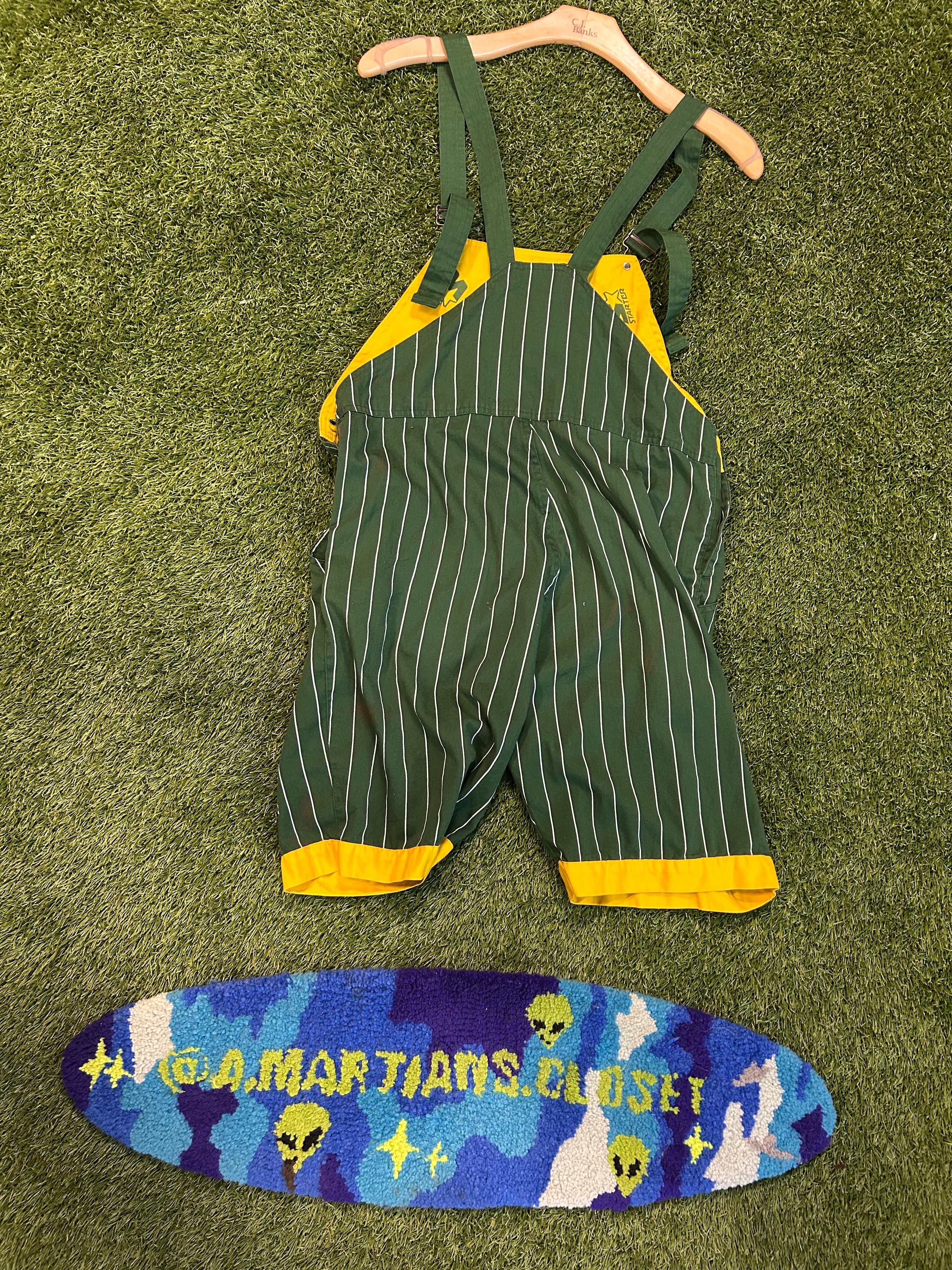 Vintage 90s Oaklands A’s MLB Overalls