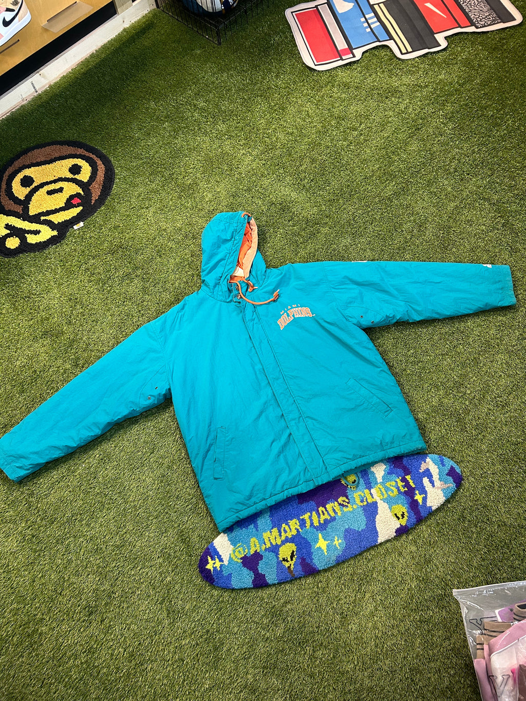 Vintage Miami Dolphins NFL Starter Coat