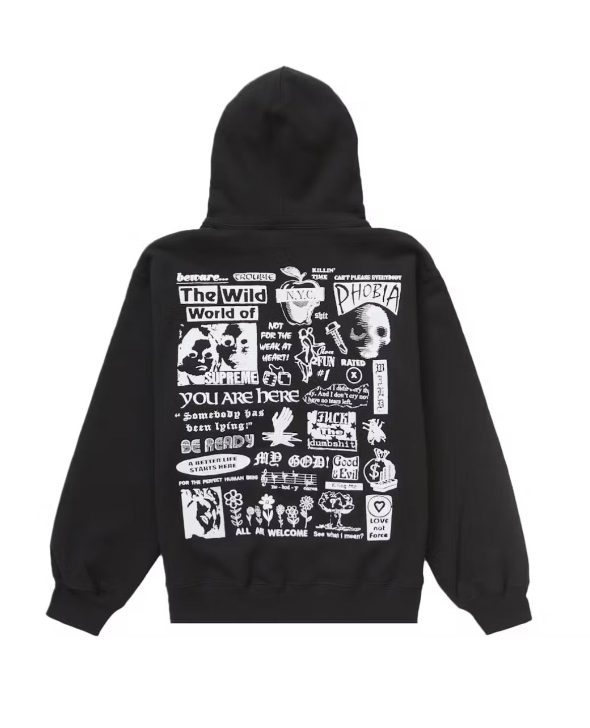 Supreme Wild Embroidered Hoodie