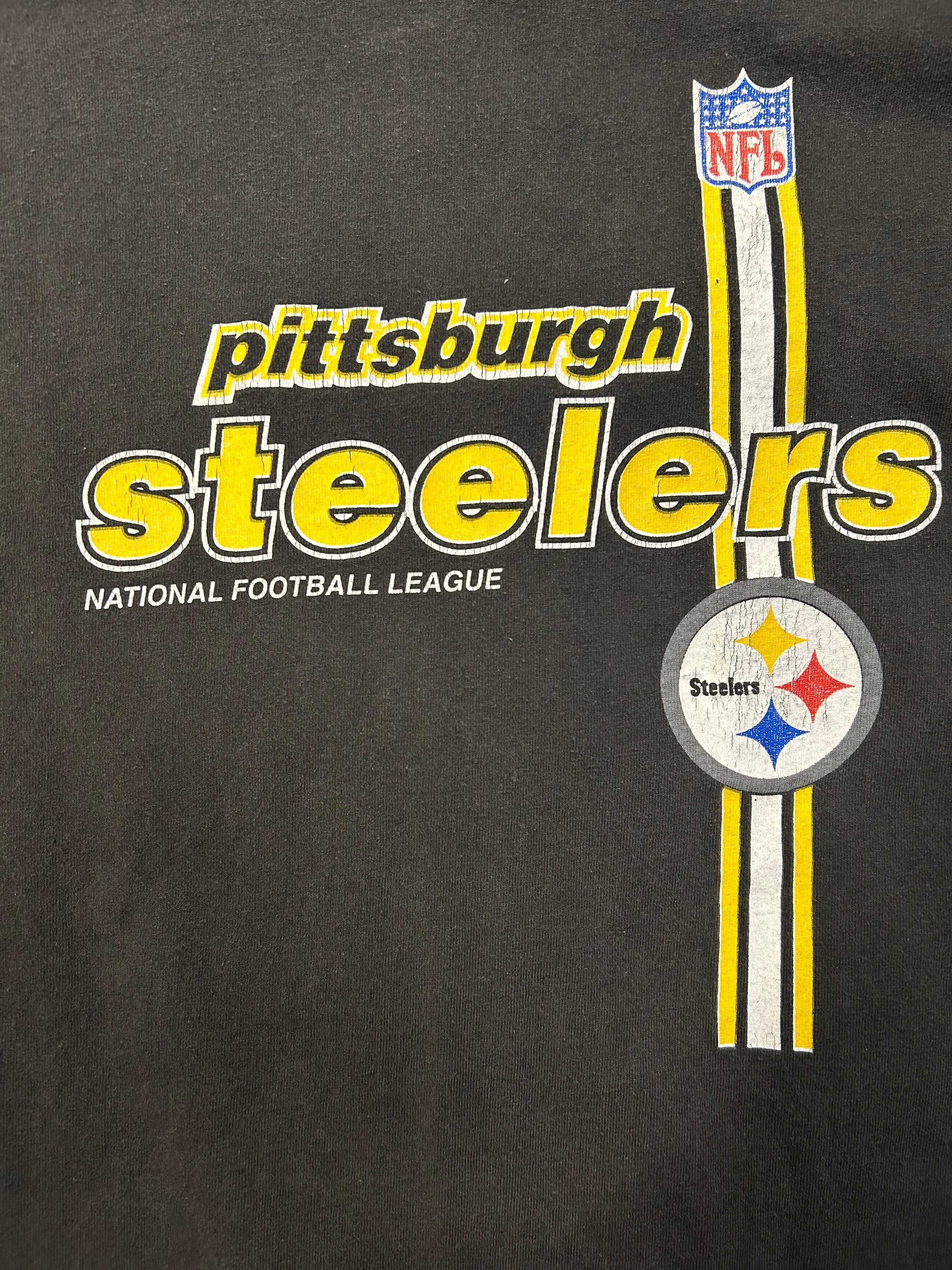 Vintage Logo Athletics Pittsburgh Steelers NFL Tee