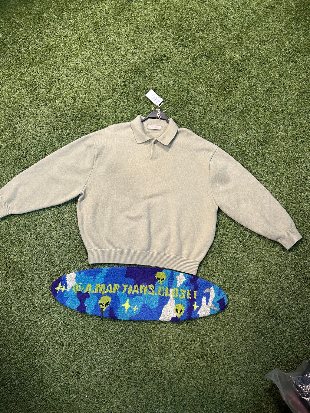 Fear Of God Essentials Oversized Collard Crewneck