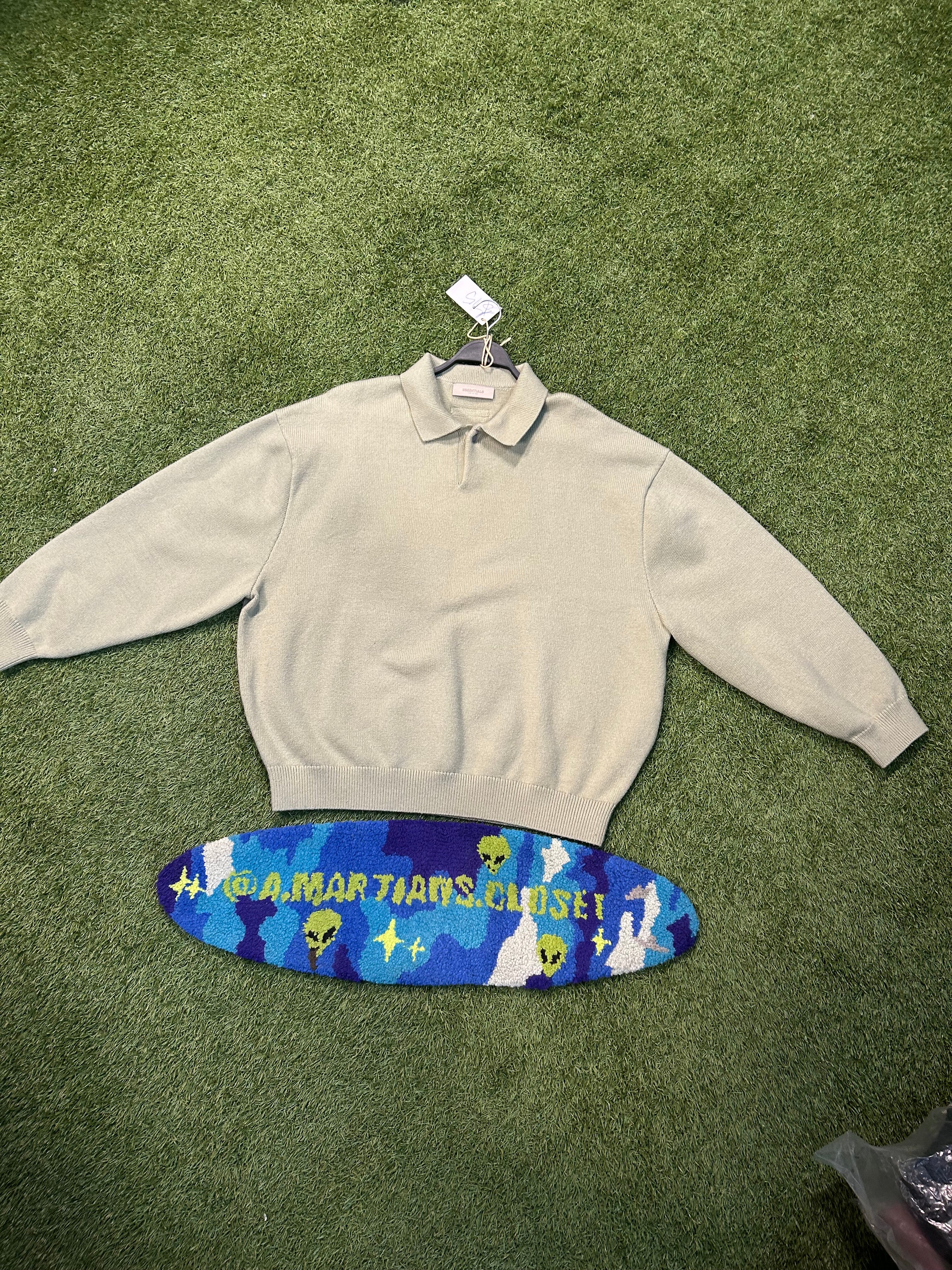 Fear Of God Essentials Oversized Collard Crewneck