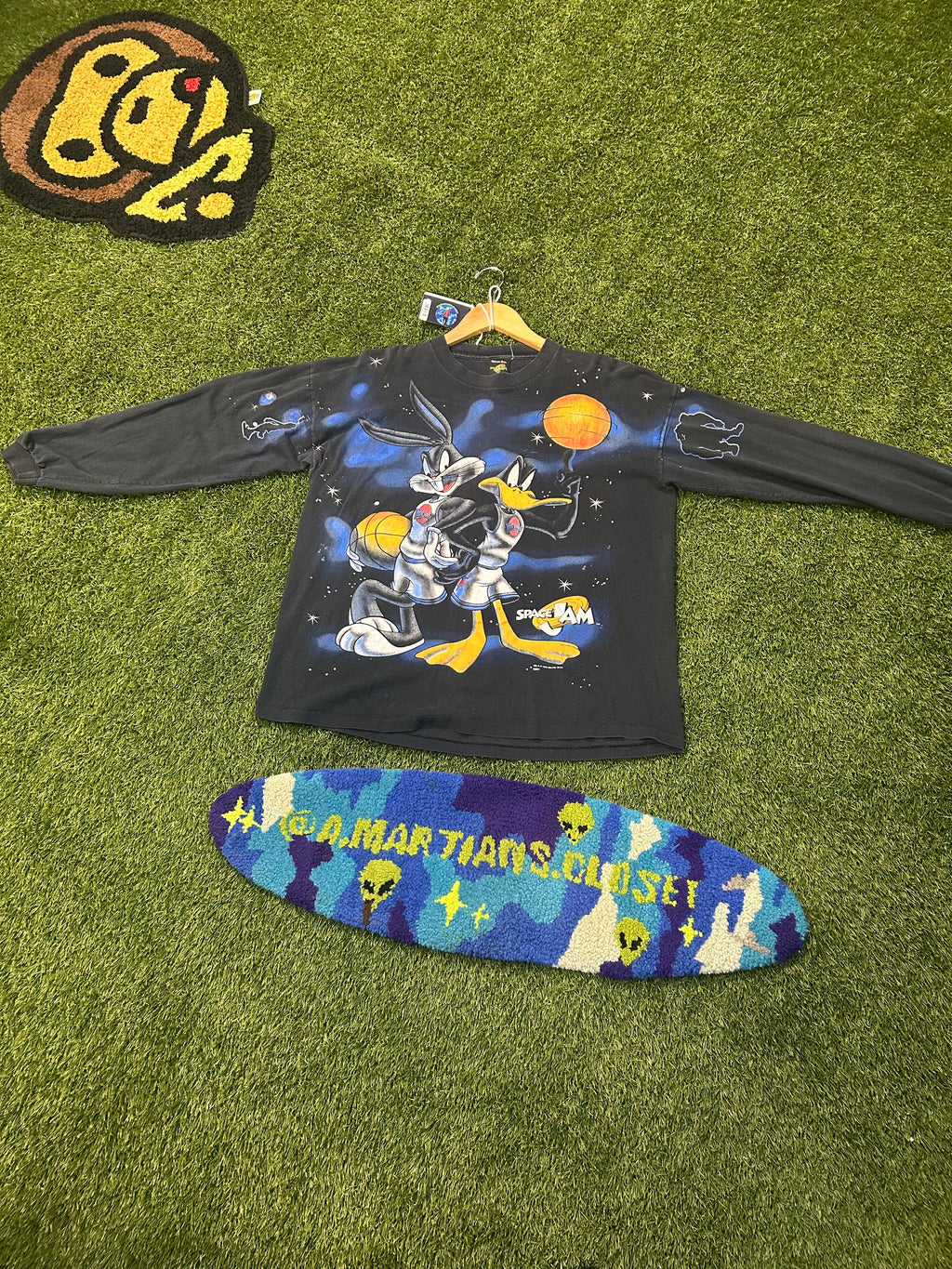 Vintage 1996 Space Jam Bugs Bunny & Daffy Duck Tee