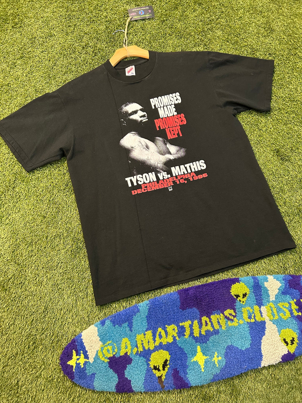 Vintage 1996 Tyson vs Mathis Boxing Tee