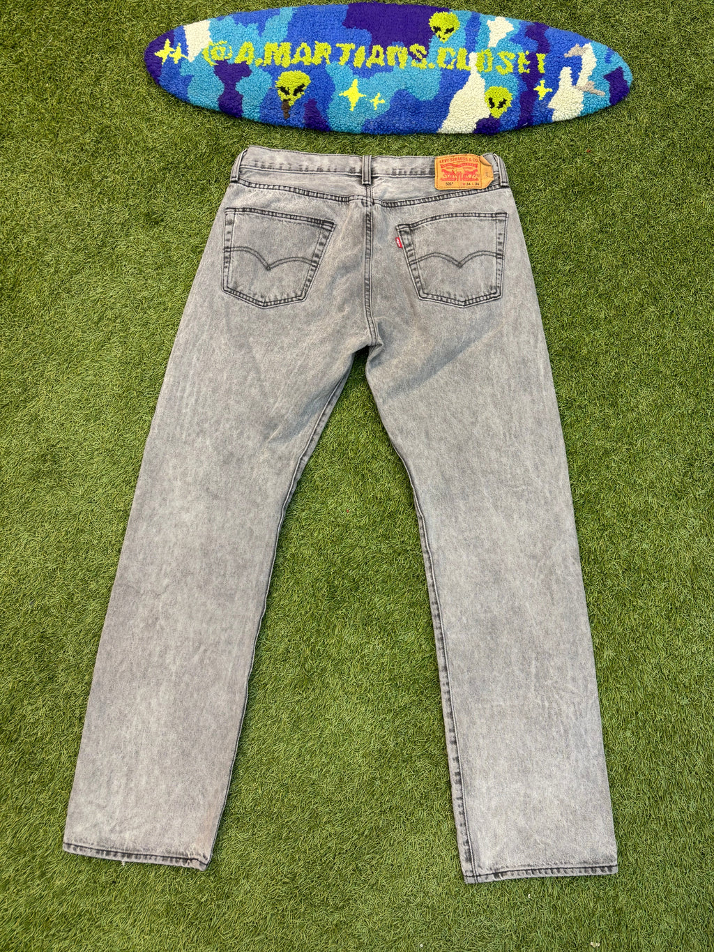 Vintage Acid Wash 501-0109 Levi Jeans