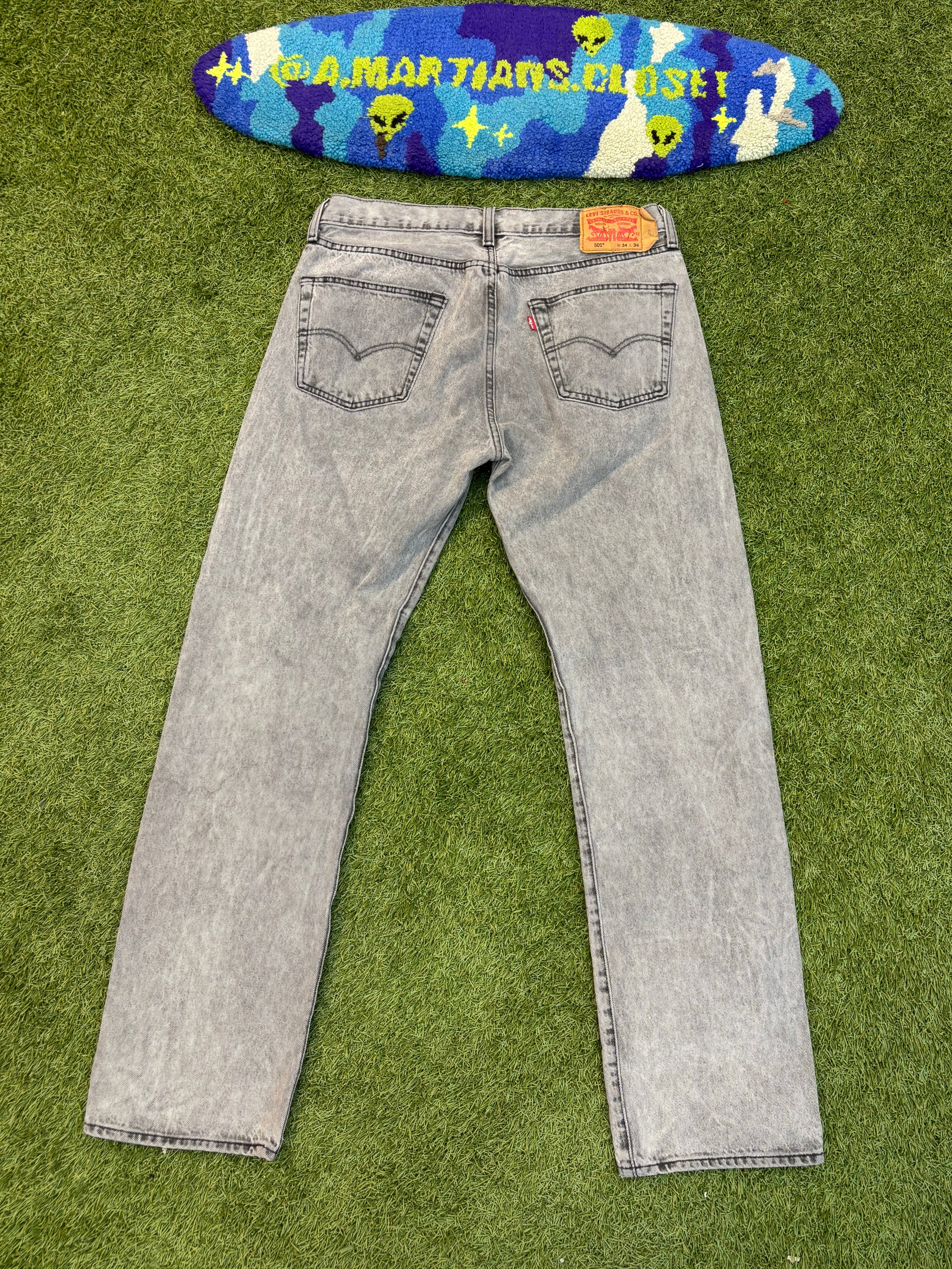 Vintage Acid Wash 501-0109 Levi Jeans