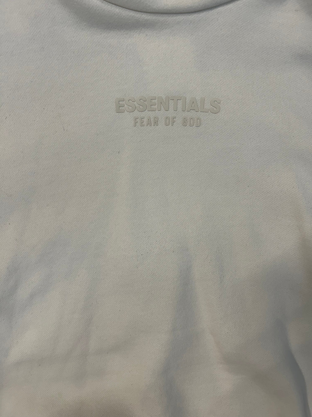 Fear Of God Essentials Light Cream Hoodie
