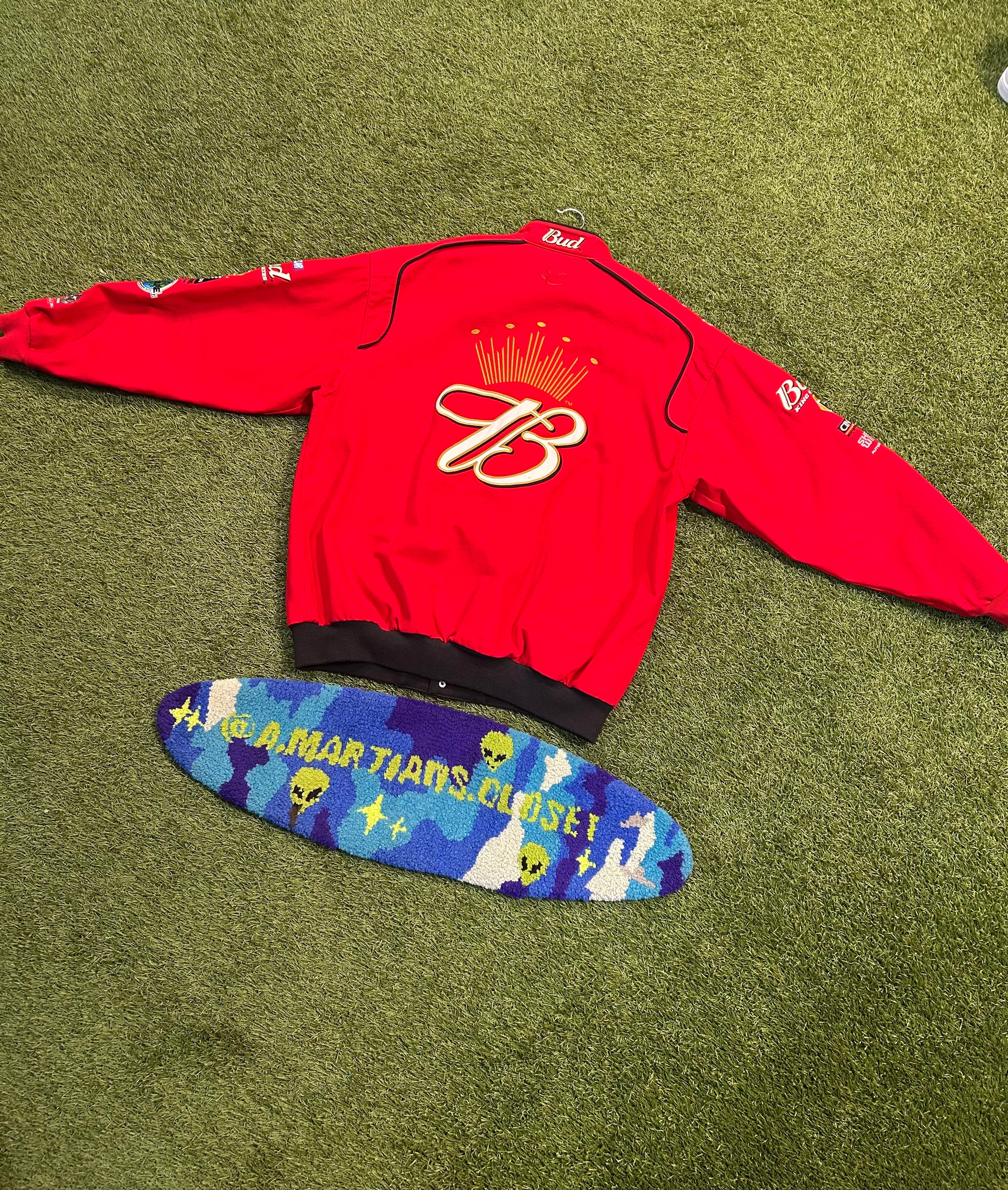 Vintage Dale Earnhardt Jr Budweiser NASCAR Jacket
