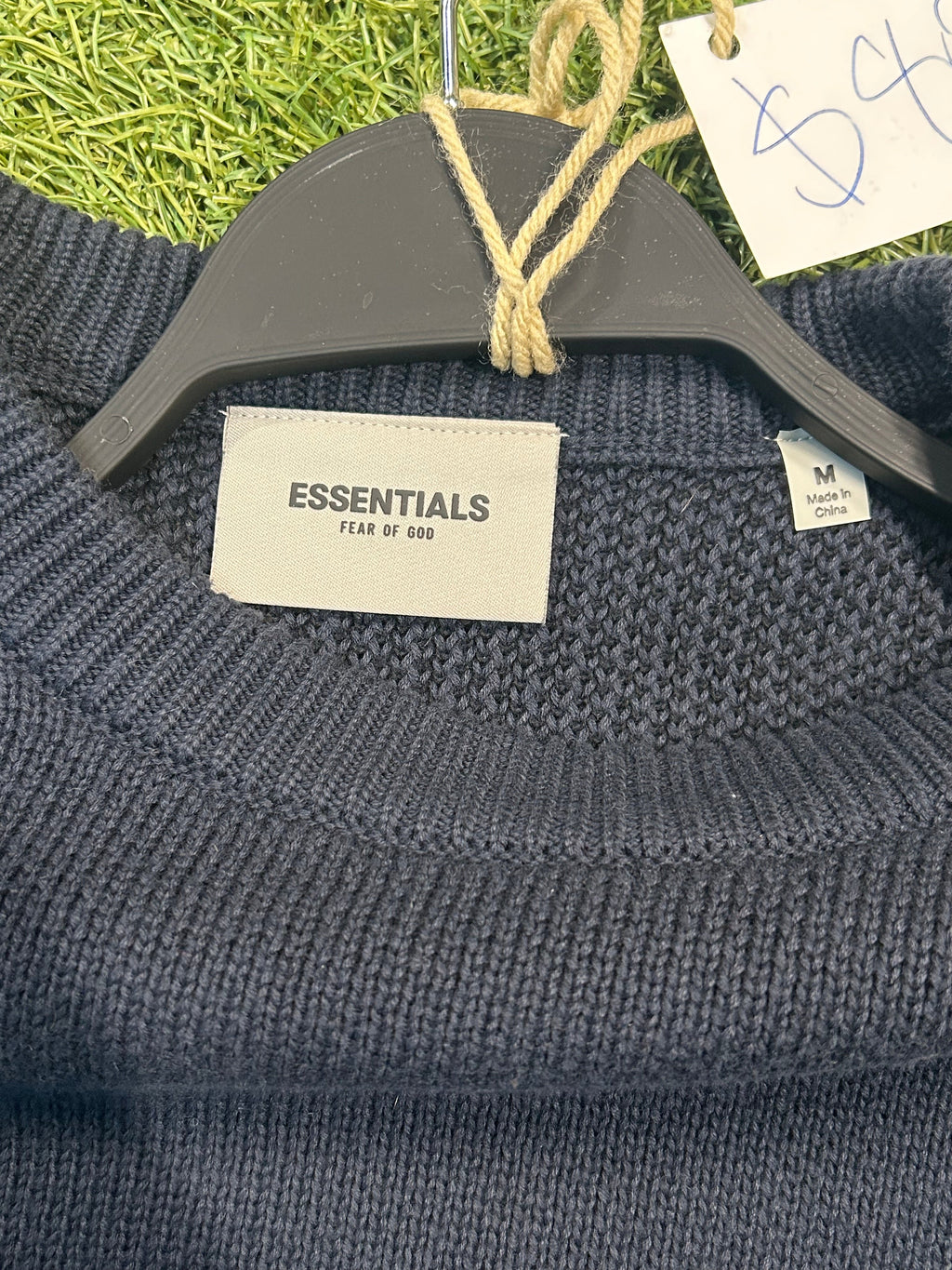 Fear Of Good Essentials Knitted Sweater Navy Blue