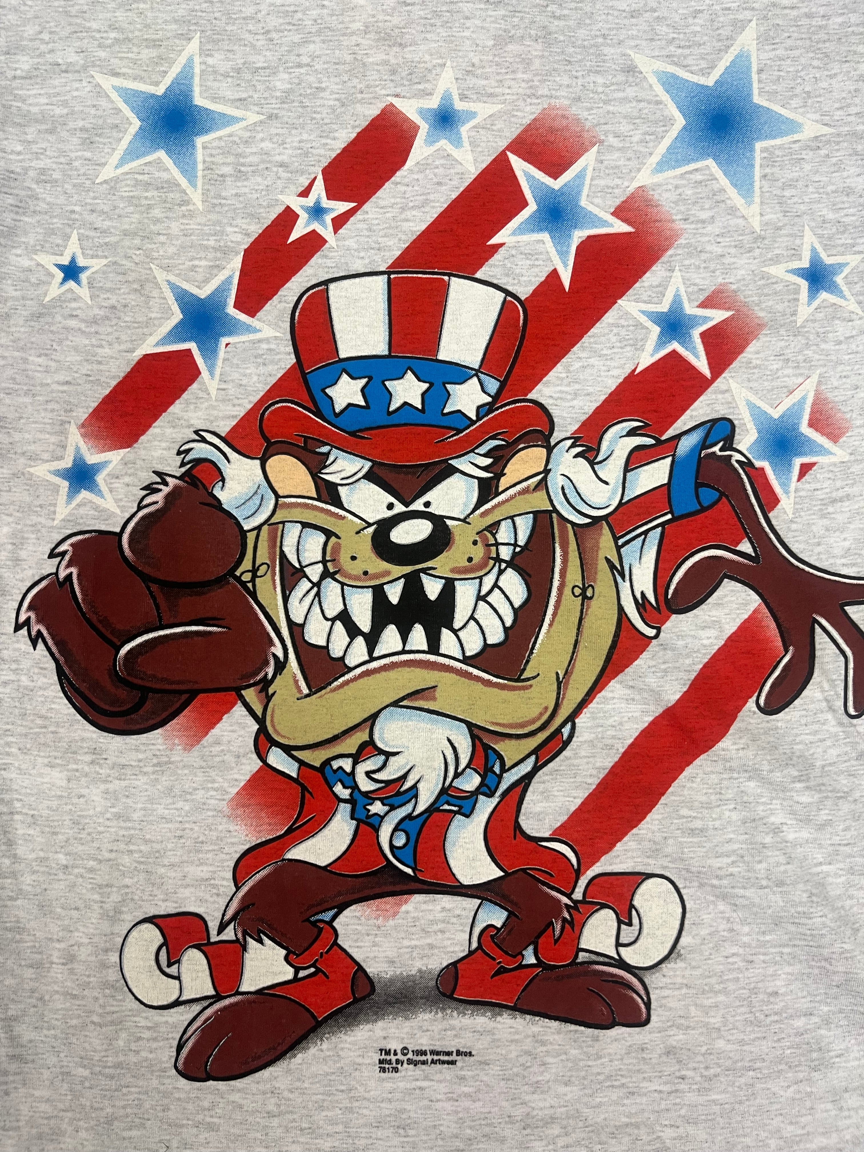Brand New With Tags Rare Vintage Super Tasmania Devil Uncle Sam