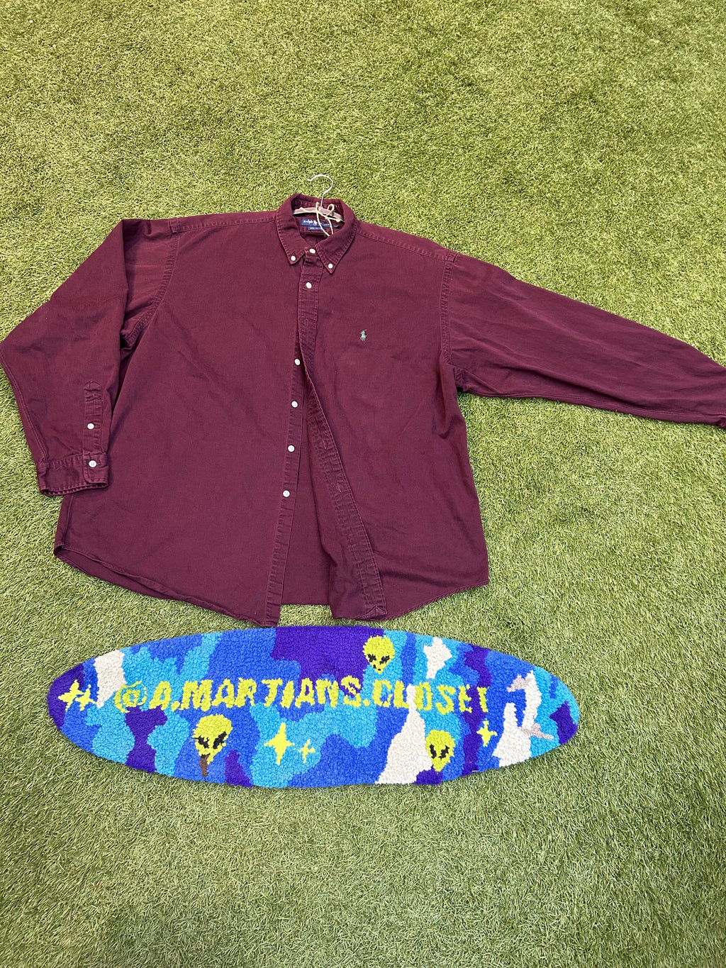 Vintage Ralph Lauren Purple Dress Shirt