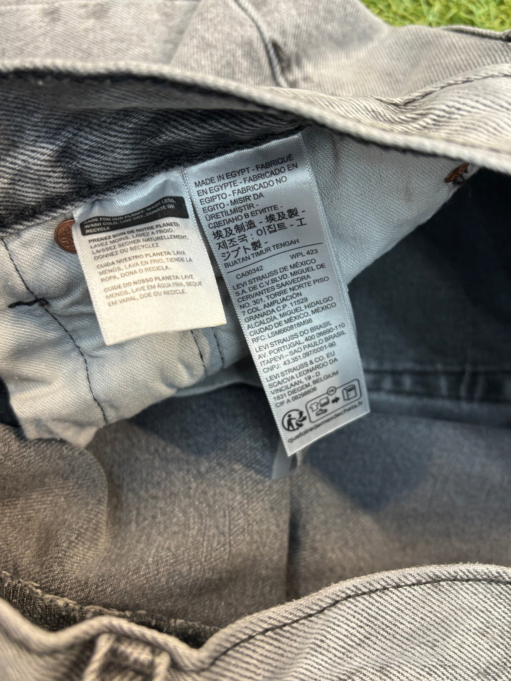 Vintage Acid Wash 501-0109 Levi Jeans