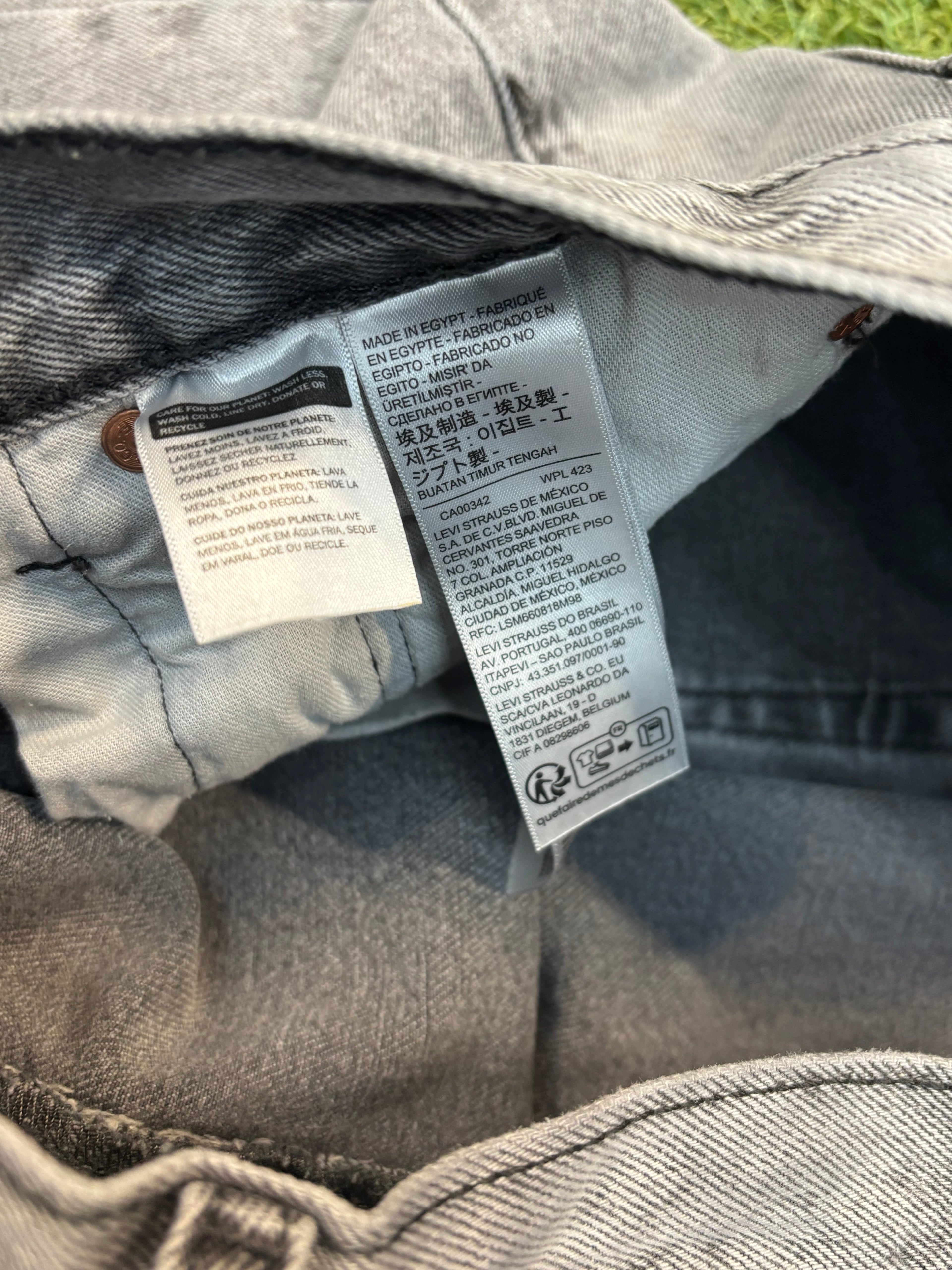 Vintage Acid Wash 501-0109 Levi Jeans