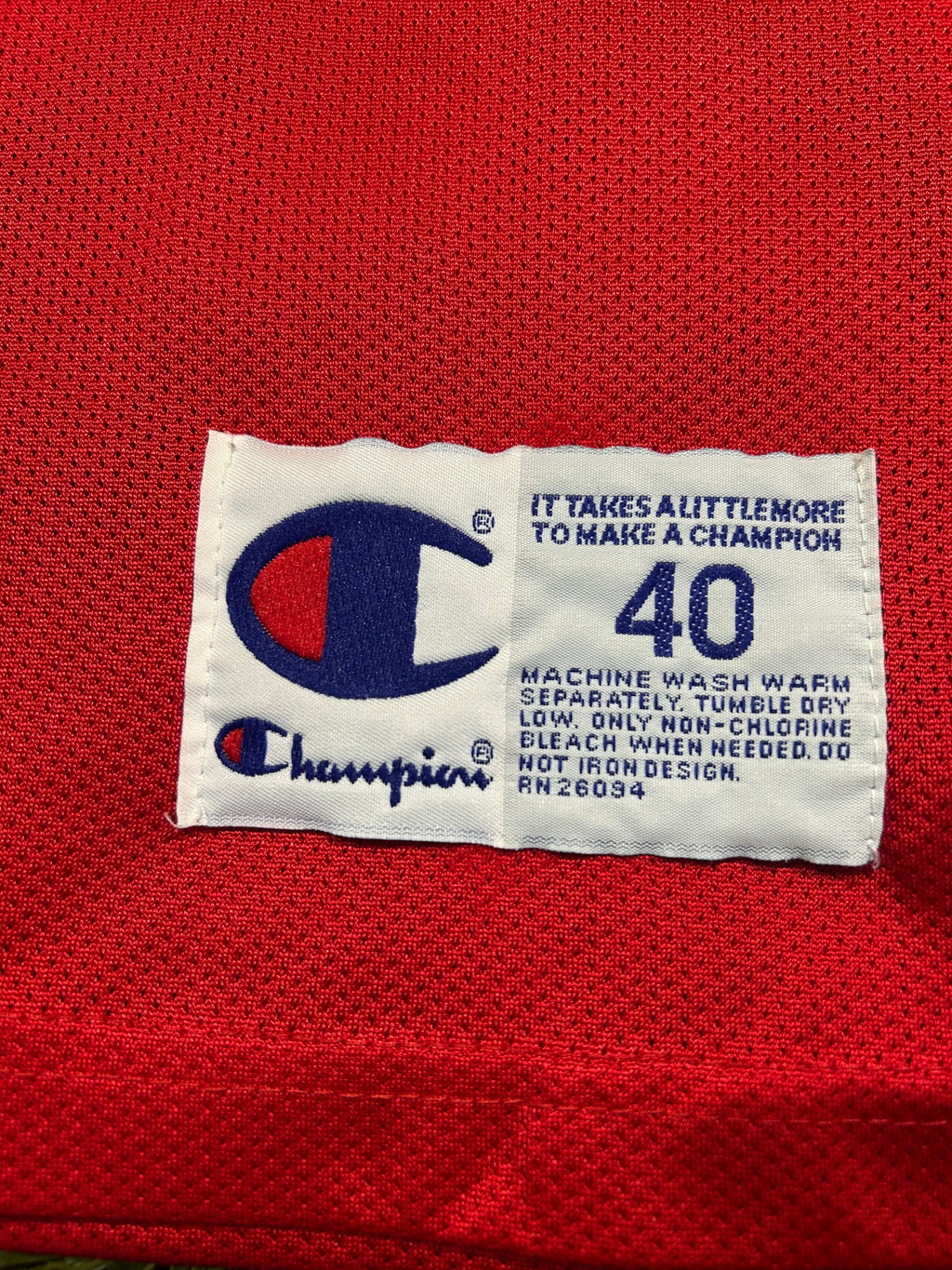 Vintage Champion Chicago Bulls Jordan #23 Jersey