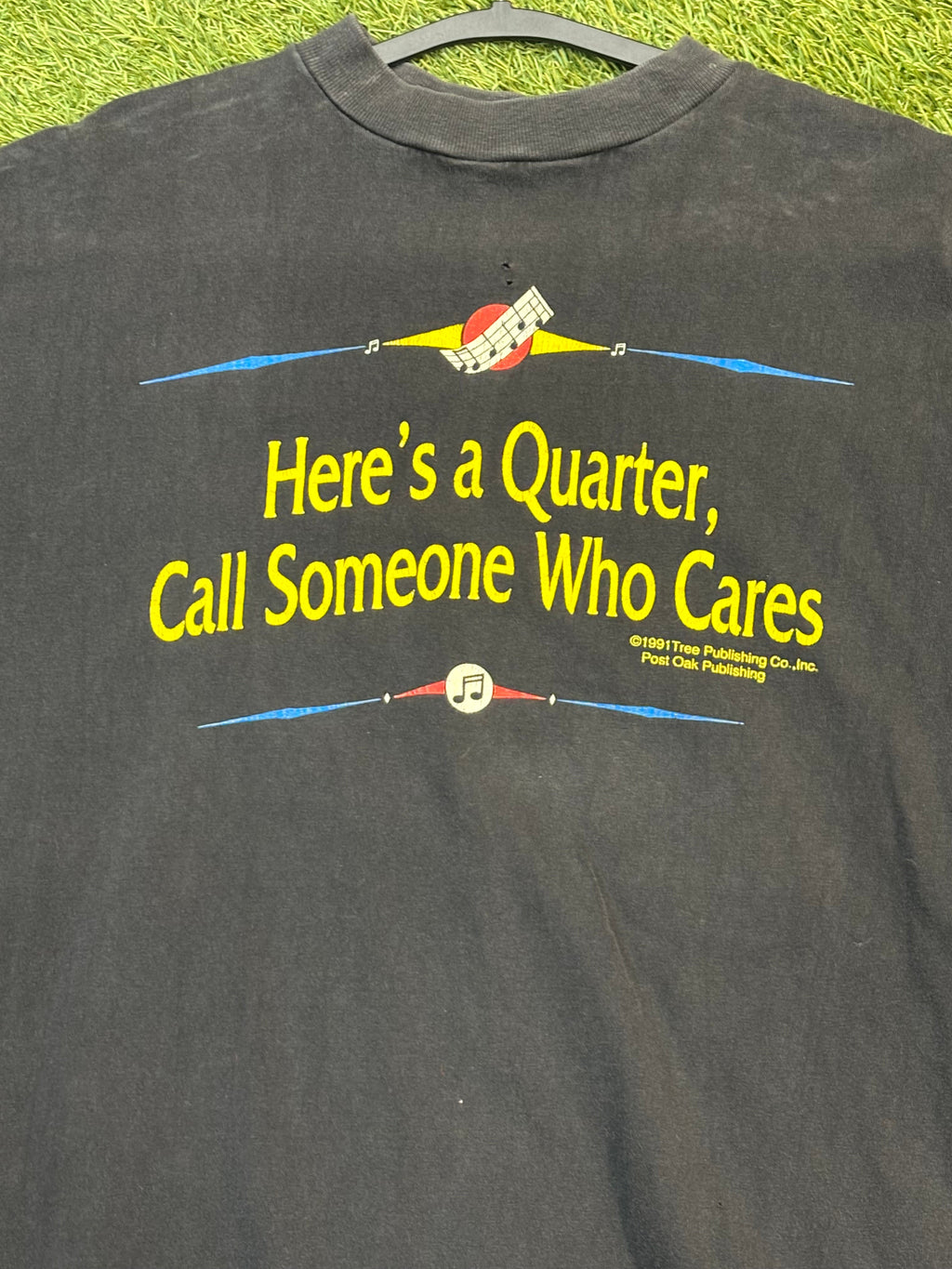 Vintage “Call Someone Who Cares” Single Stitch Tee