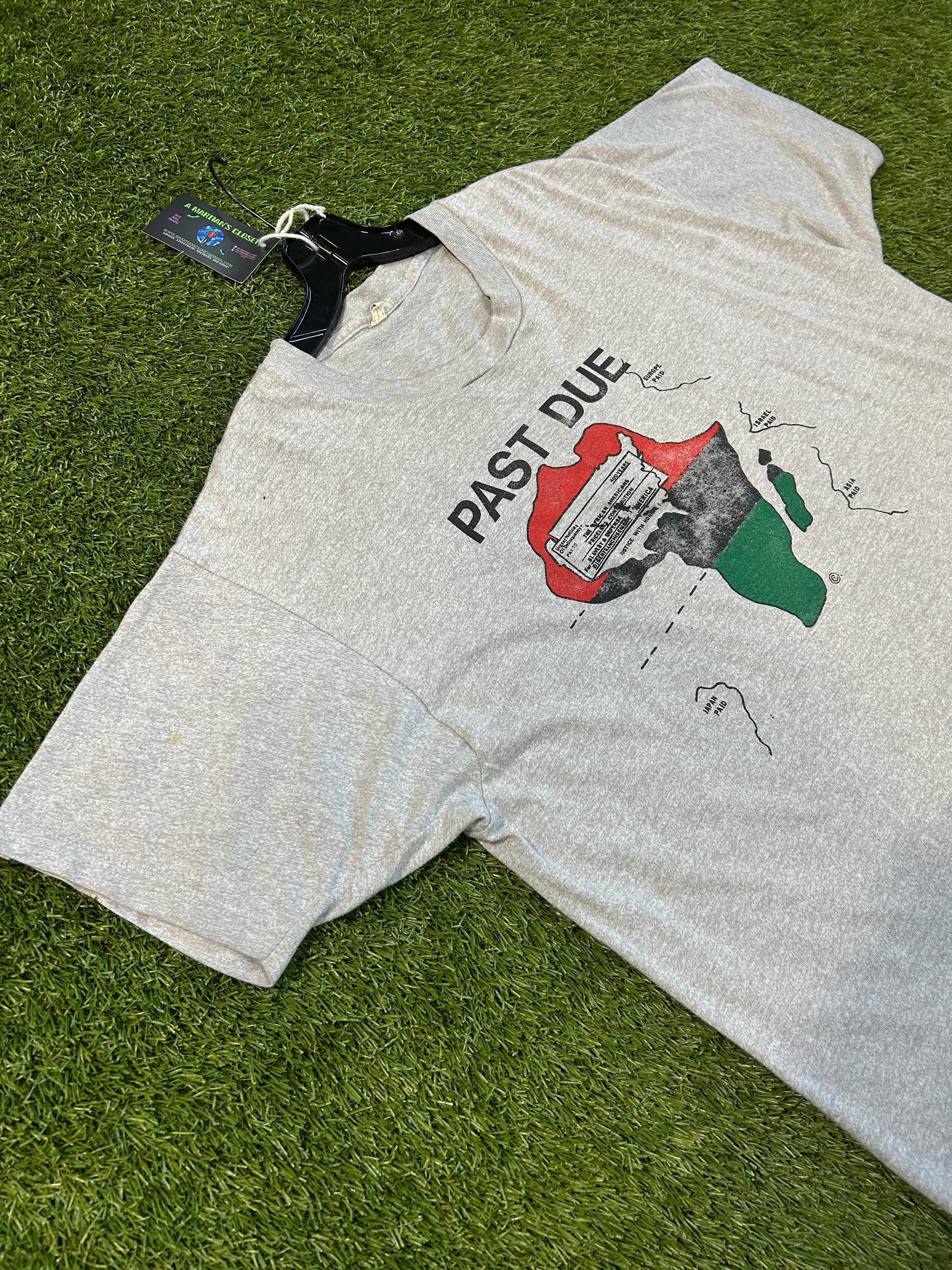 Vintage 90s Past Due Reparations Tee