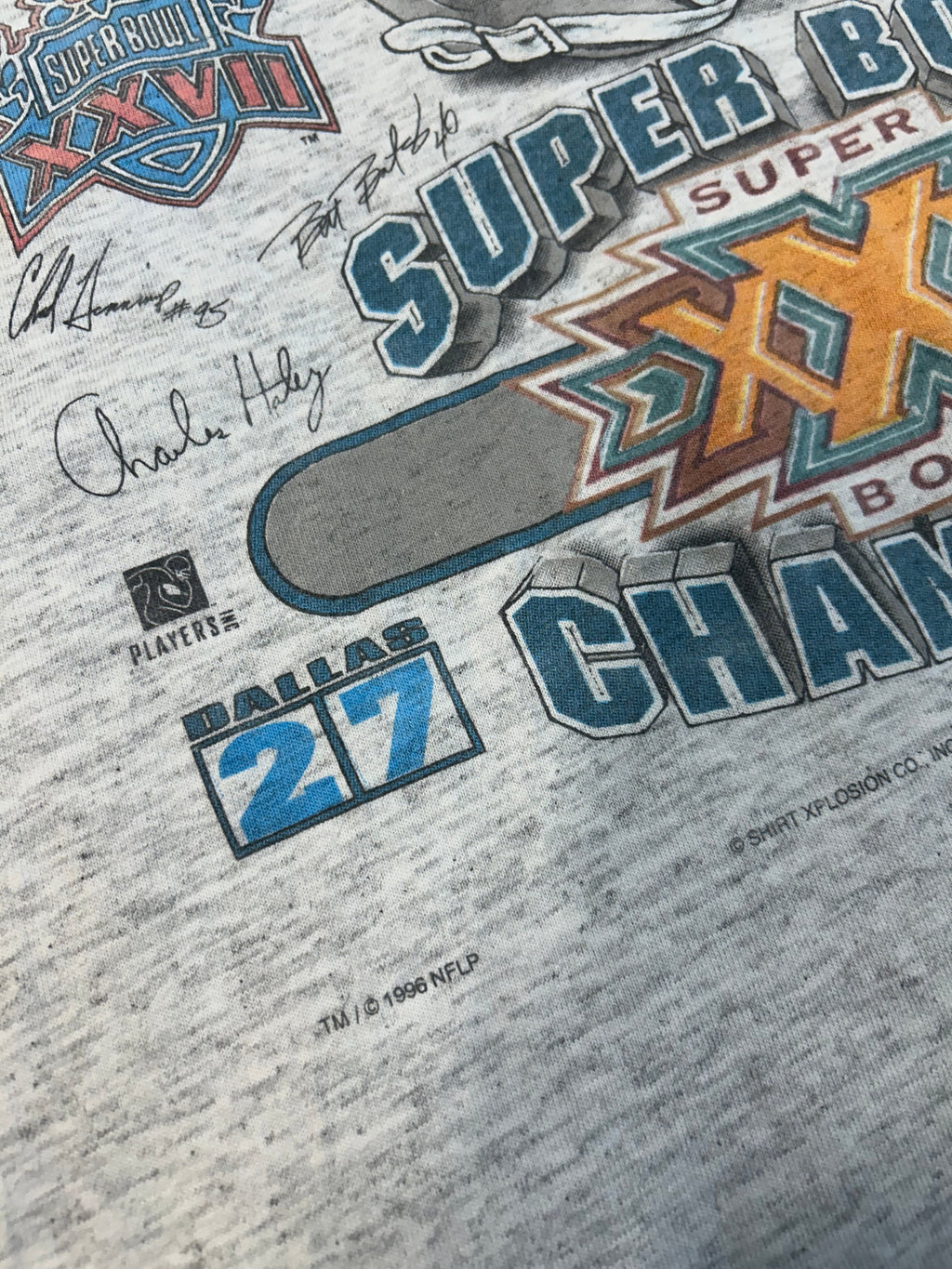 Vintage 1996 Dallas Cowboys Super Bowl Champs Tee