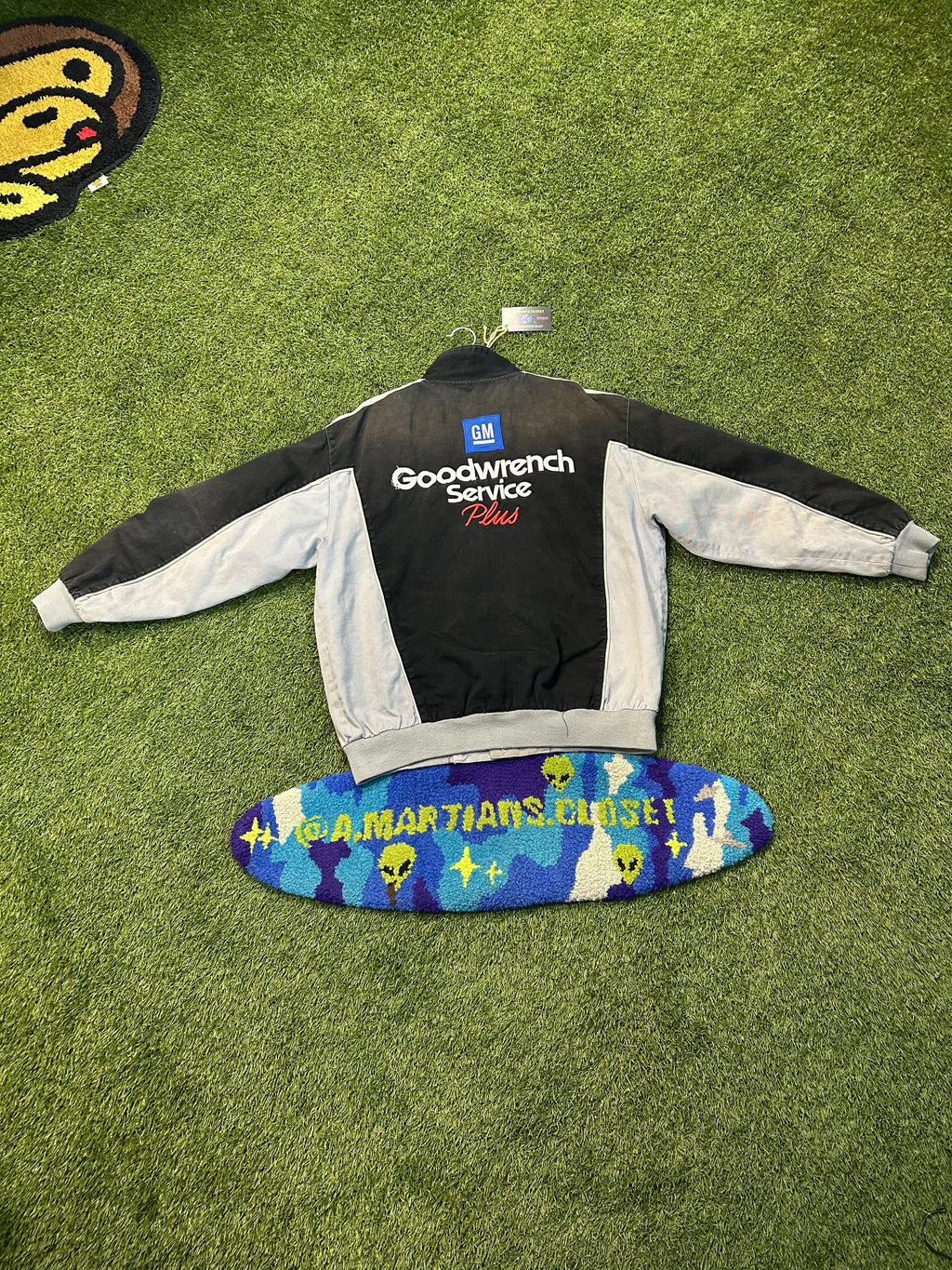 Vintage Dale Earnhardt #3 Goodwrench Service Plus Silver Accents NASCAR Jacket