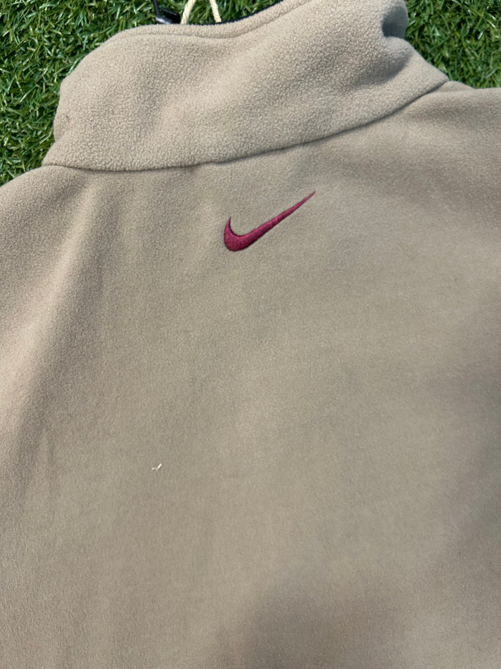Y2K Nike Sand Jacket Single Little Swoosh