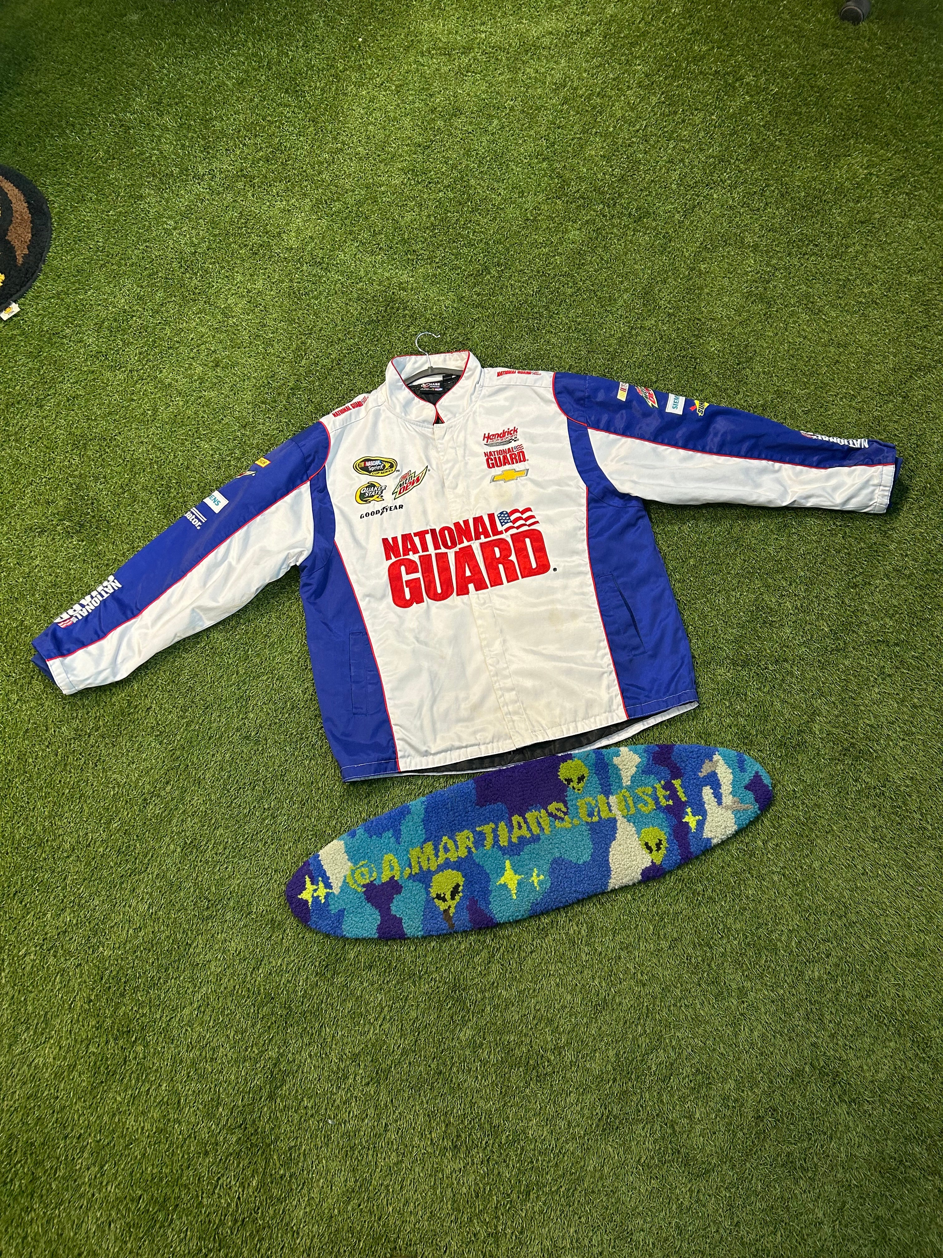 Y2K Dale Earnhardt Jr National Gaurd NASCAR Jacket