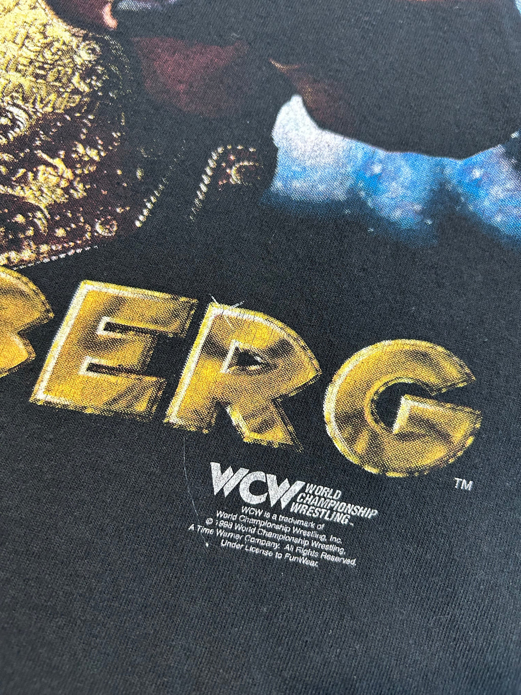 Vintage 1998 WCW Goldberg World Heavyweight Wrestling Champ