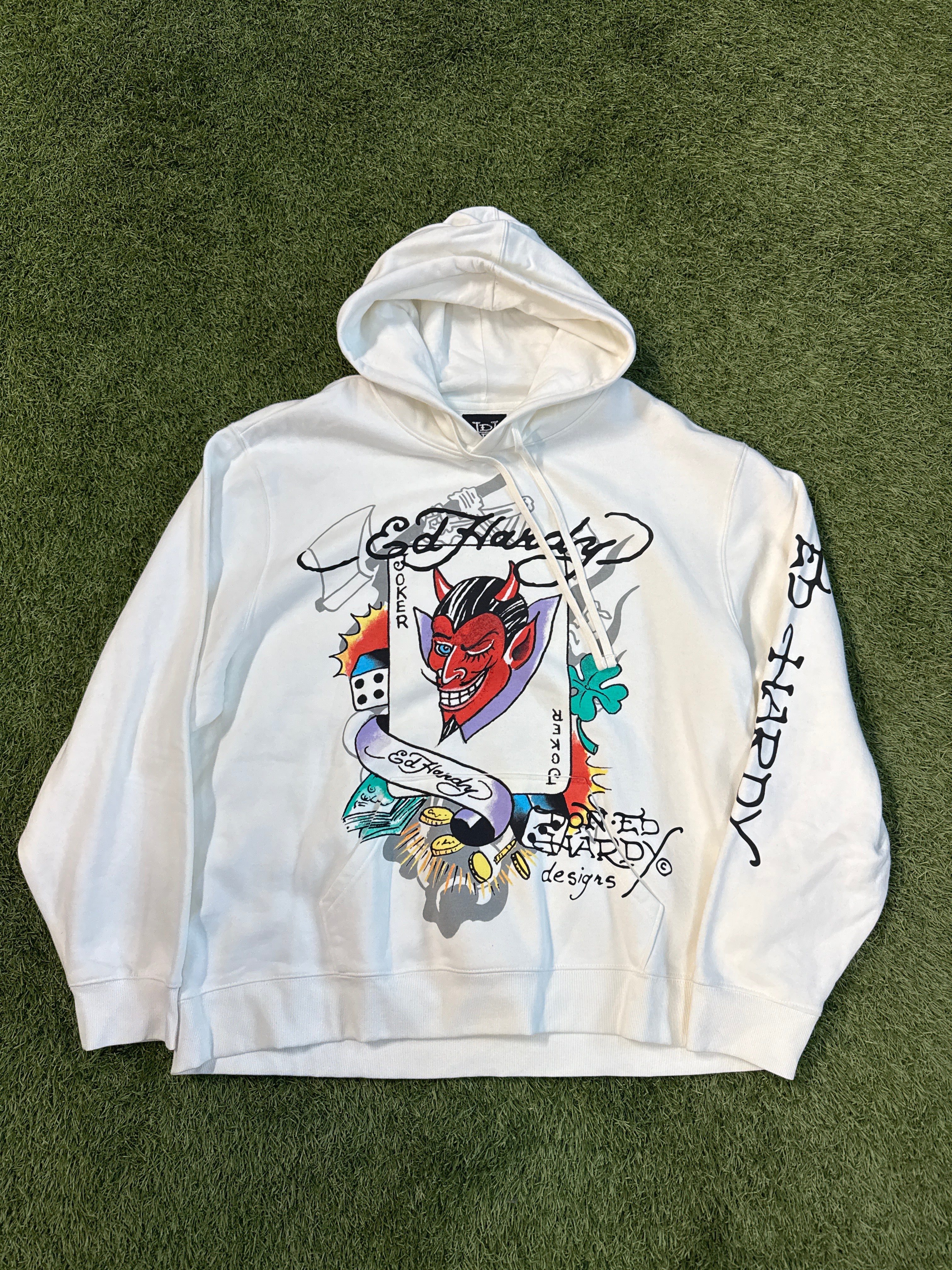 MODERN “ED HARDY” Y2K HOODIE
