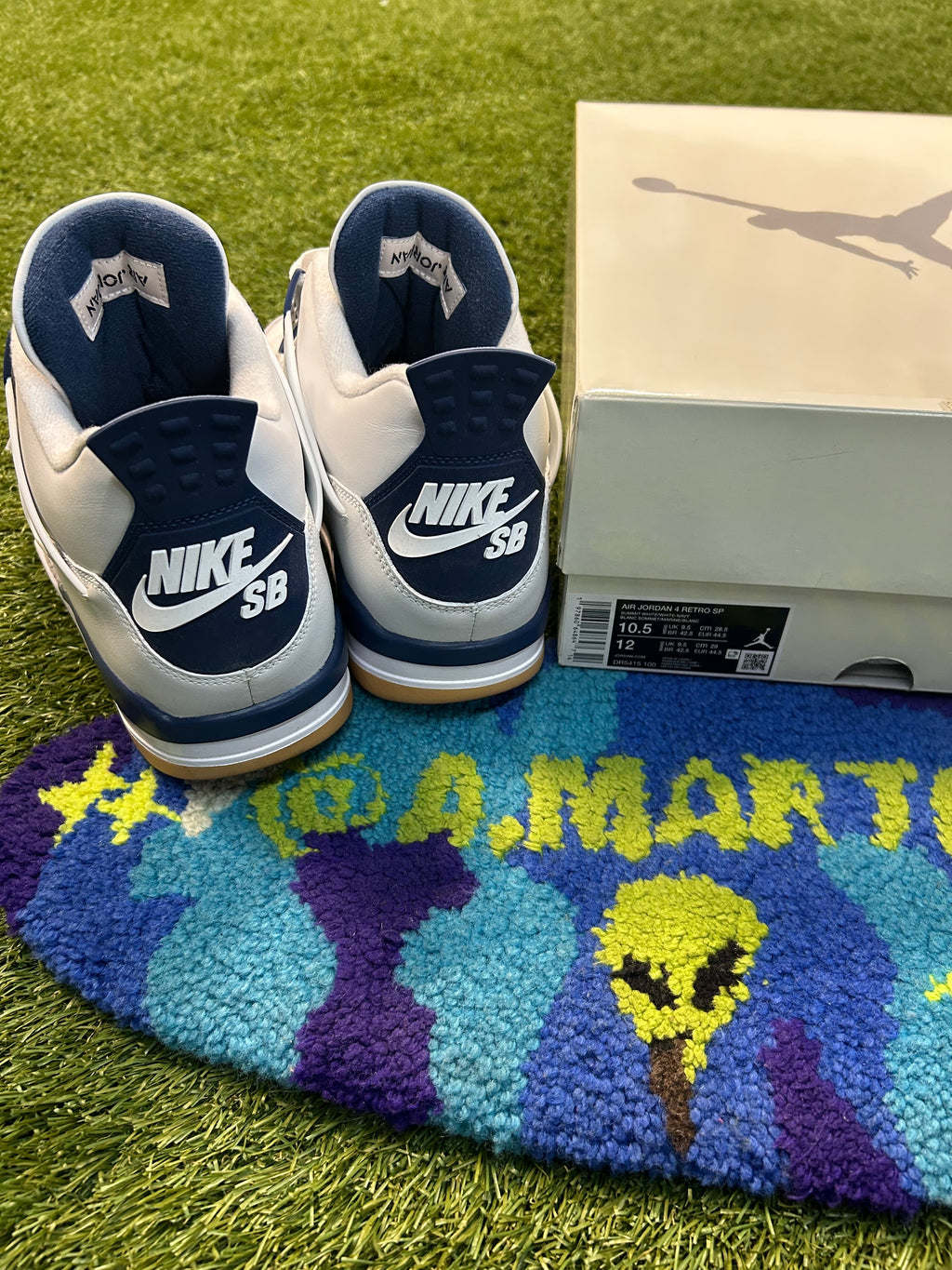 Jordan Retro 4 Nike SB’s Navy