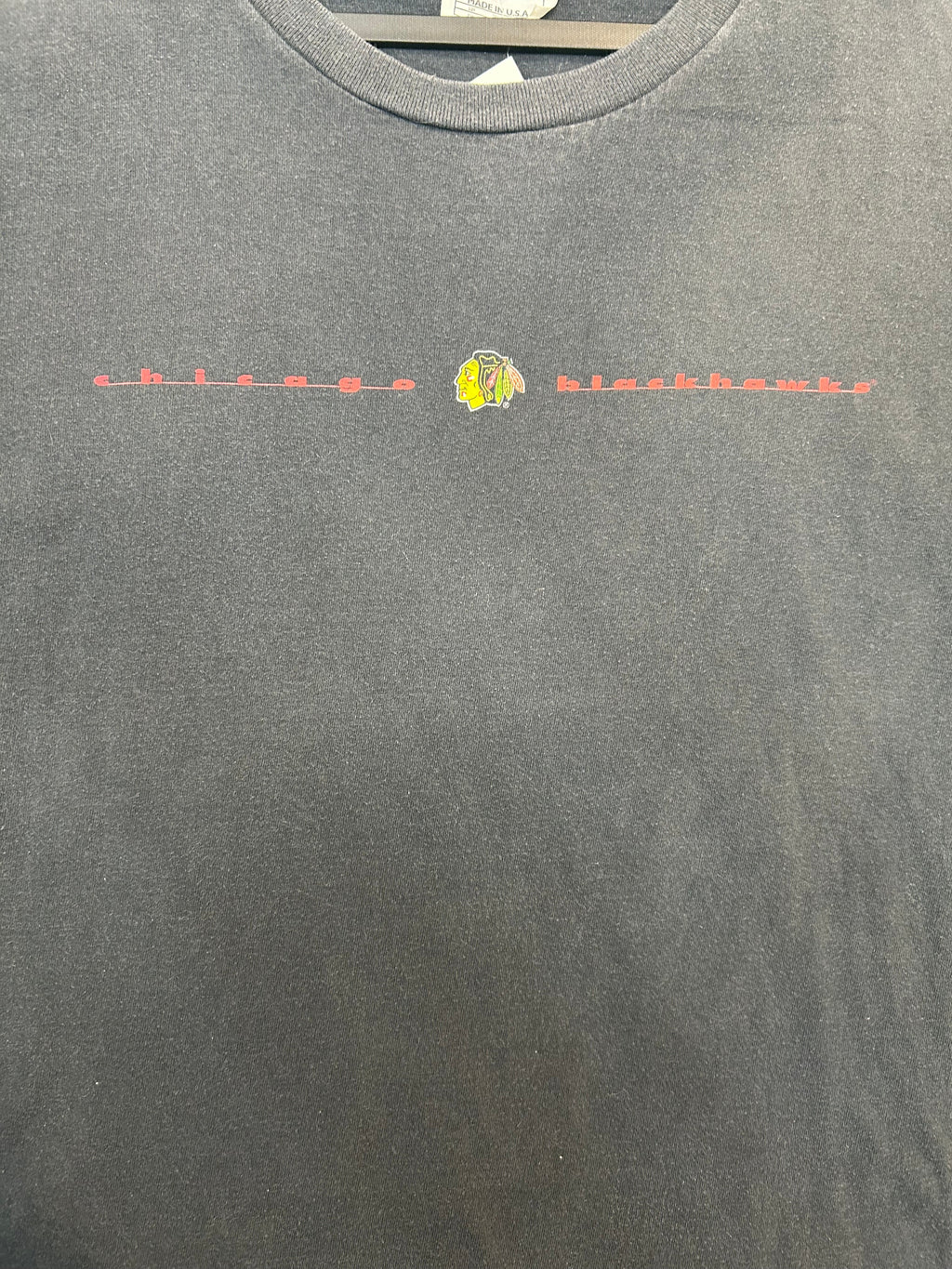 Y2K Nike Chicago Black Hawks NHL Team Tee