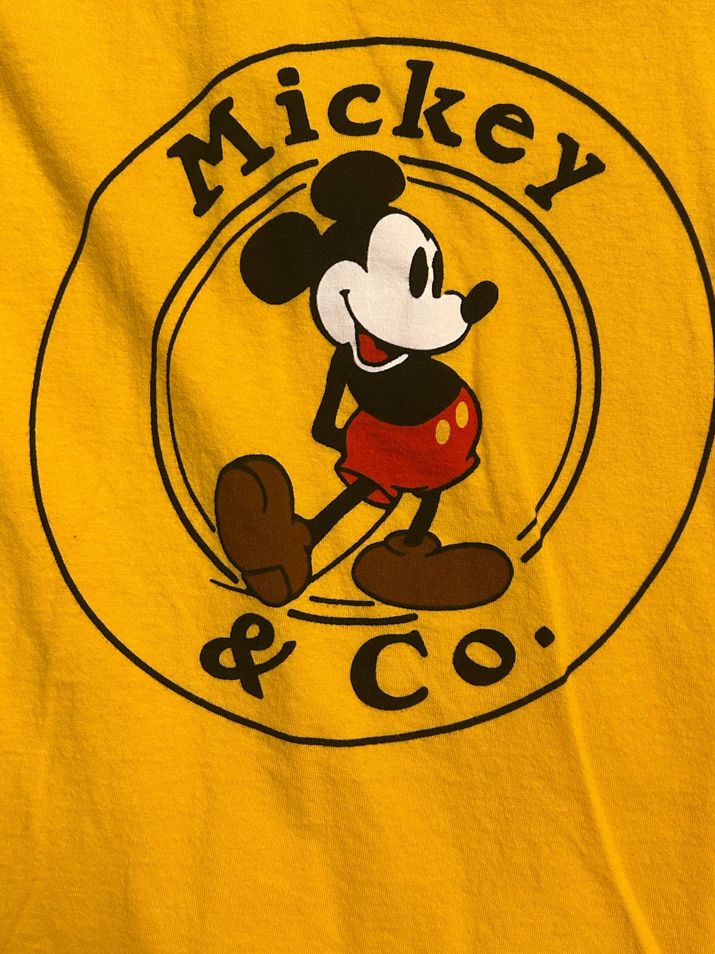 Vintage 1984 Mickey & Co Single Stitch Tee