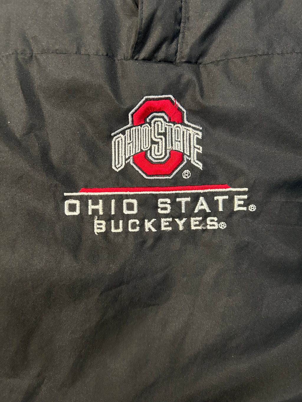 Y2K Ohio State Buckeyes Reversible HalfZip Pullover