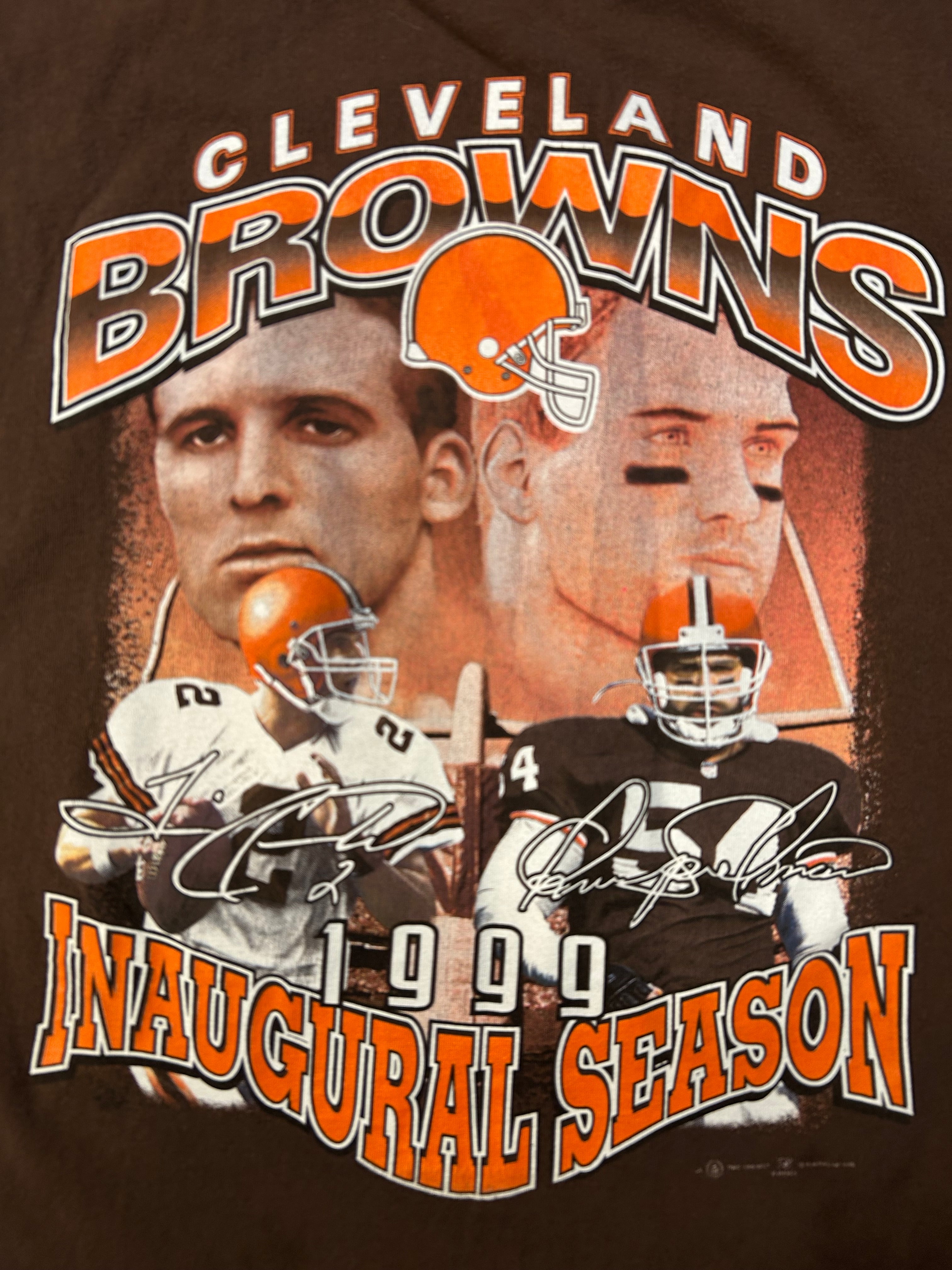 Vintage 1999 Cleveland Browns Inaugural Season Tee