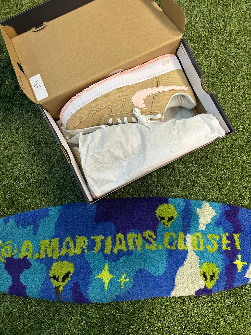 Nike Air Force 1 Low Linen Canvas