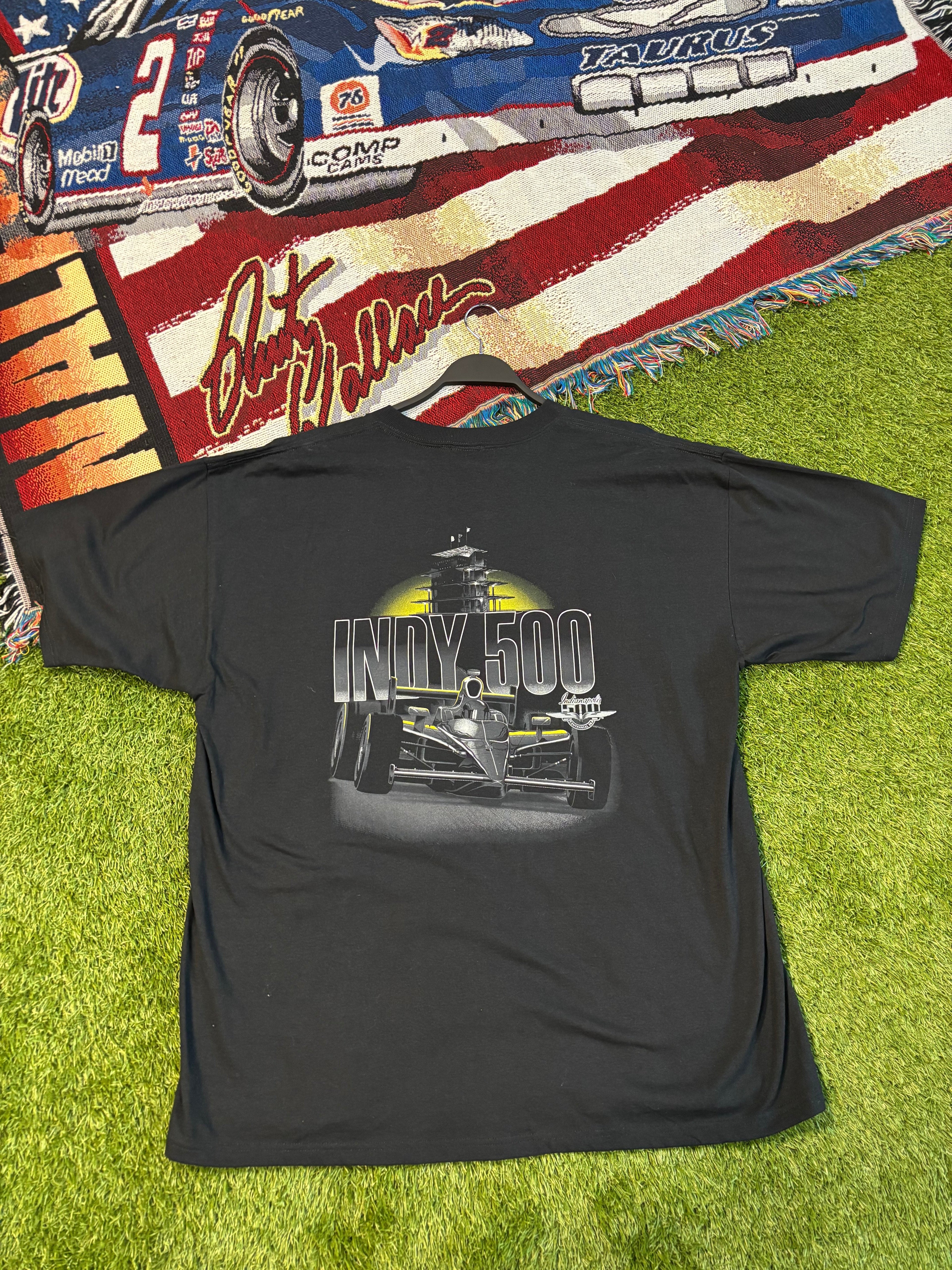 Dead stock 2009 Indy 500 racing T-Shirt Size 2XL Brickyard Authentics tag