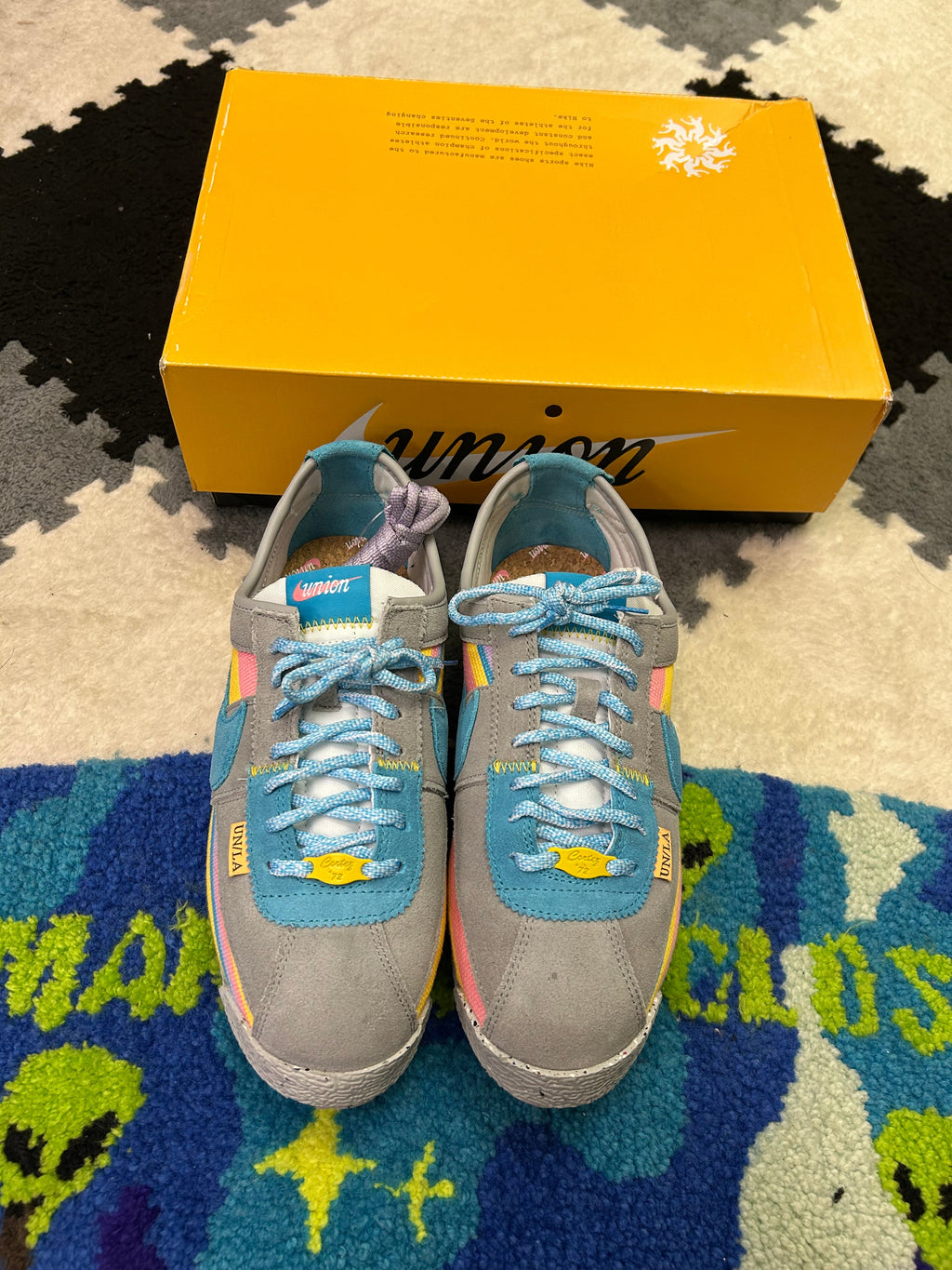 Nike Cortez X Union Light Smoke