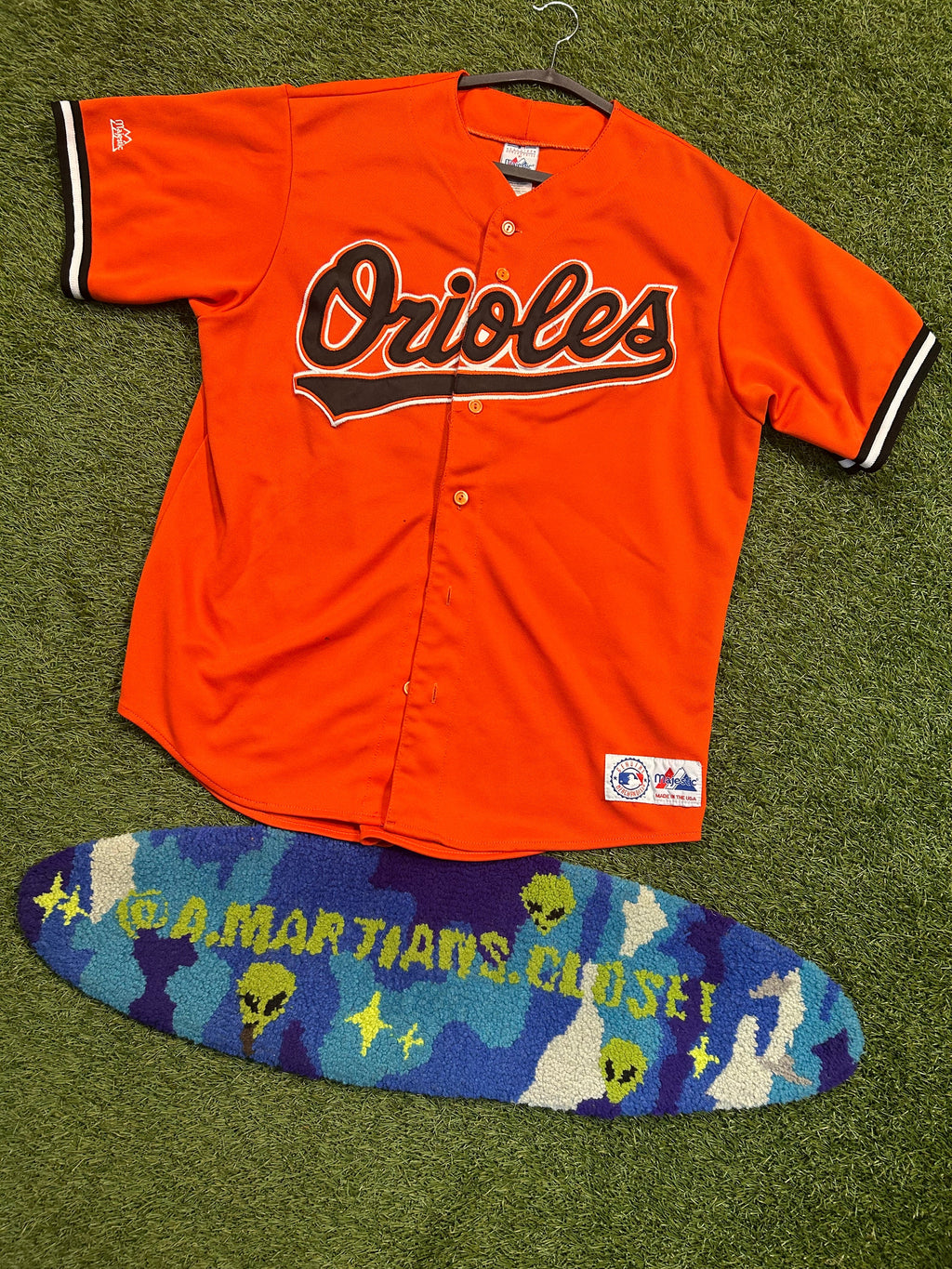 Vintage Majestic Roberto Alomar Baltimore Orioles MLB Jersey