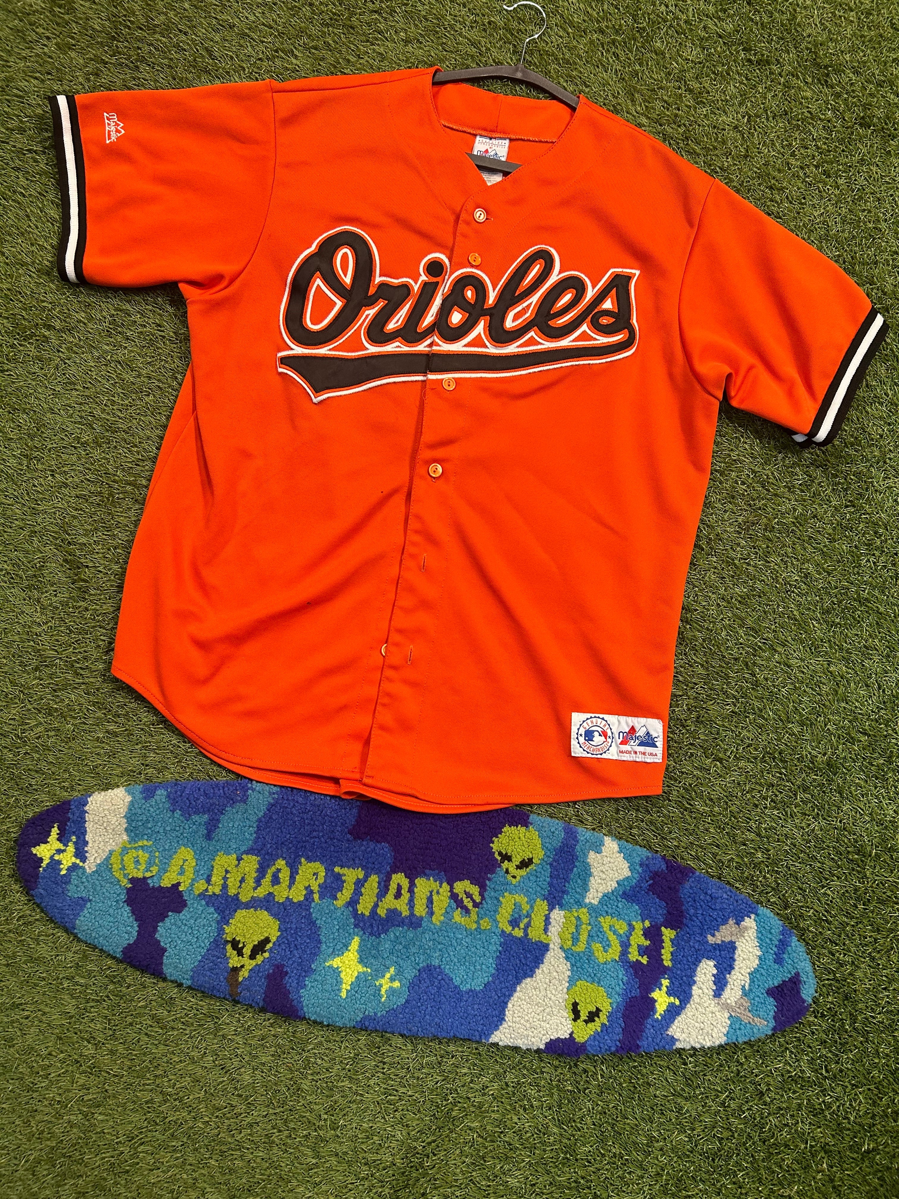 Vintage Majestic Roberto Alomar Baltimore Orioles MLB Jersey