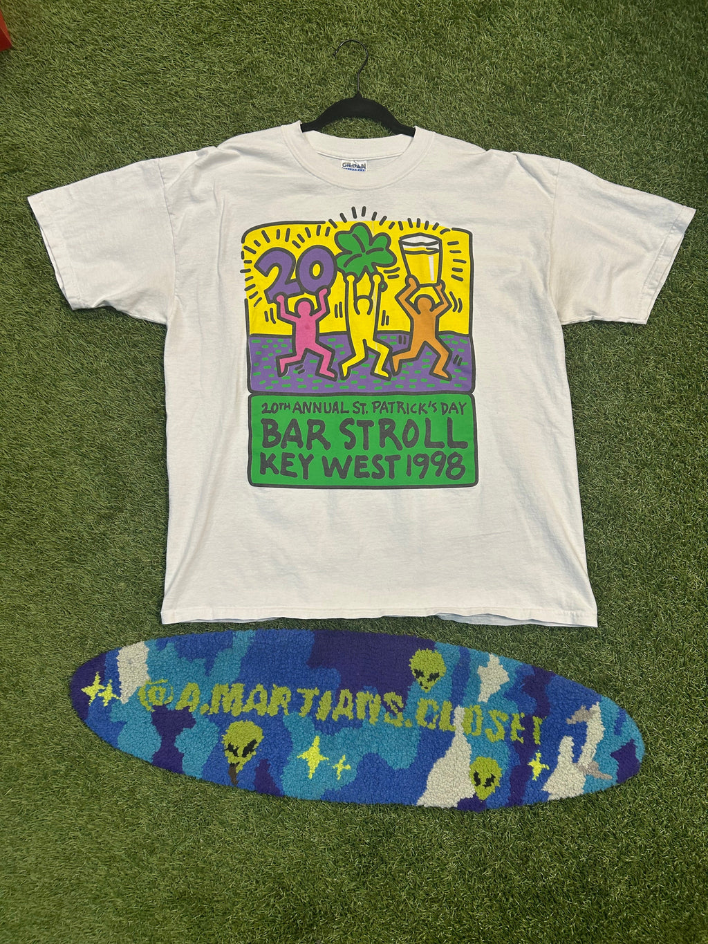 Vintage 1998 Bar Stroll Key West Tee