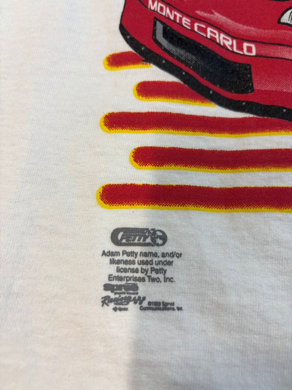 90s Single Stitch Adam Petty The Next Generation NASCAR T-Shirt Size XL Anvil Red Bar Tag