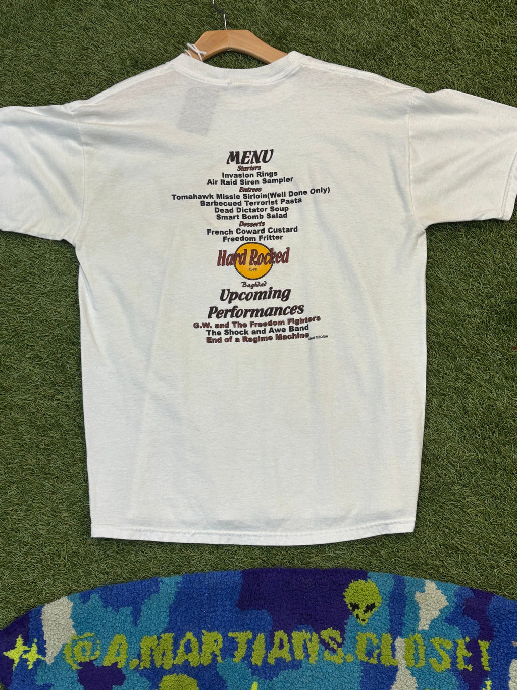 Jerzees “Hard Rocked” Cafe Baghdad Tee