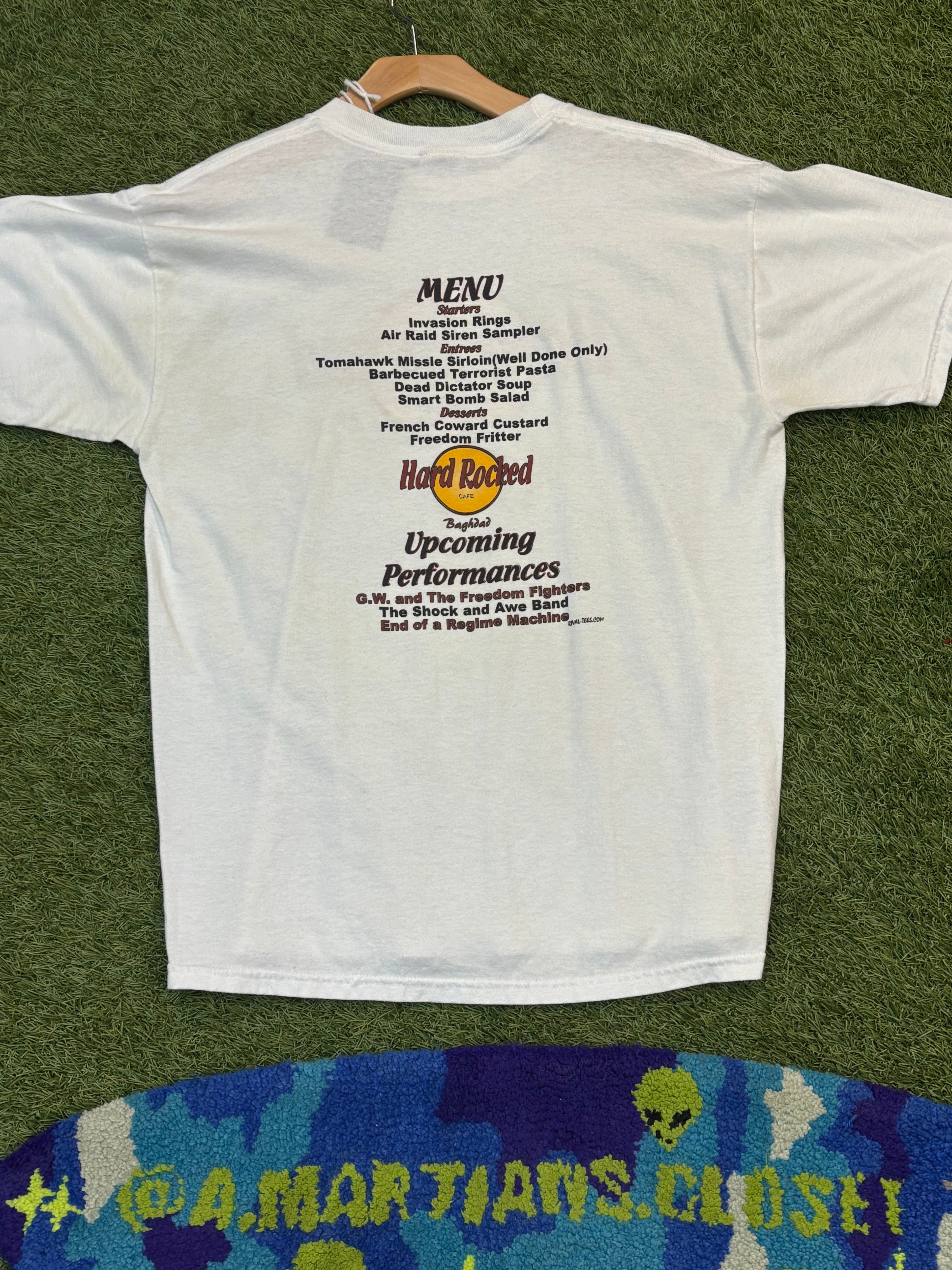 Jerzees “Hard Rocked” Cafe Baghdad Tee