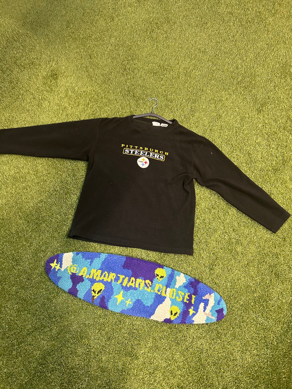 Vintage Pittsburgh Steelers Fleece Crewneck