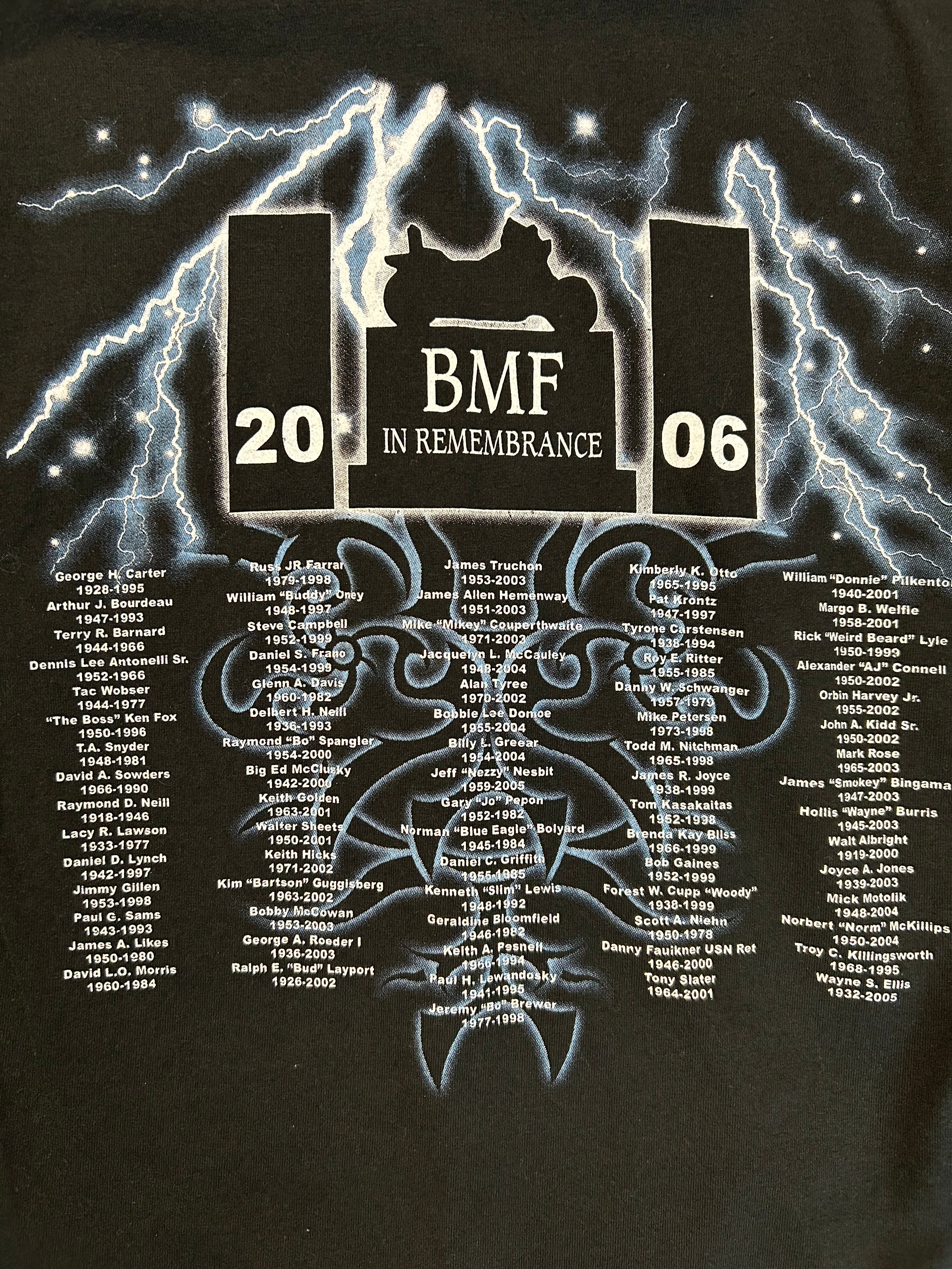 Y2K Bikers Memorial Clean 2006 Tee
