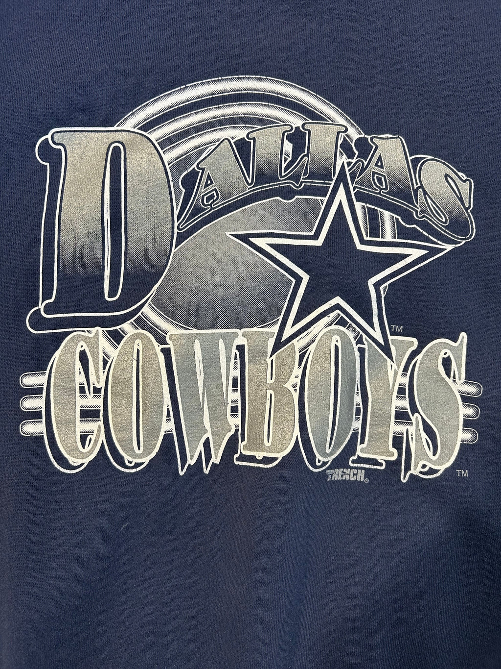Vintage 90s Trenchline Tag Dallas Cowboys Crewneck
