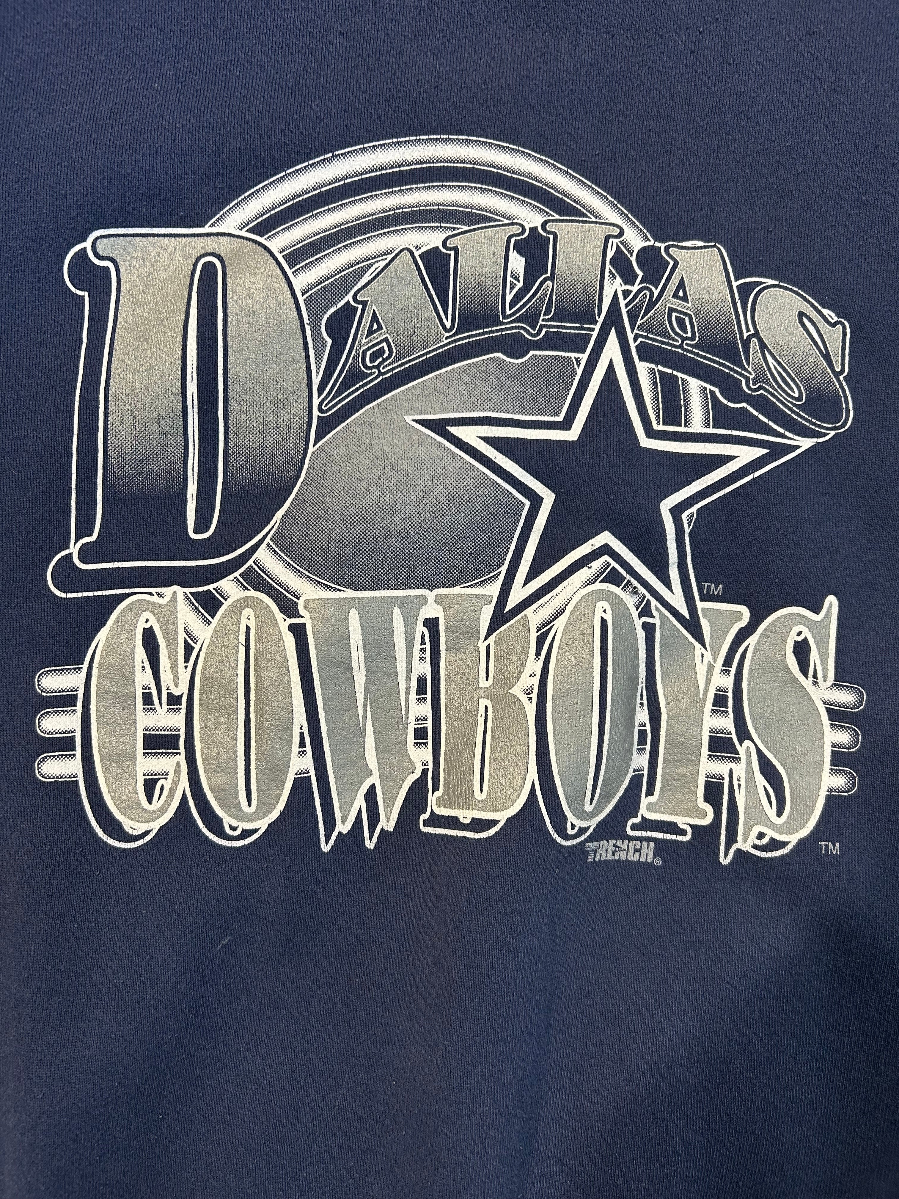 Vintage 90s Trenchline Tag Dallas Cowboys Crewneck