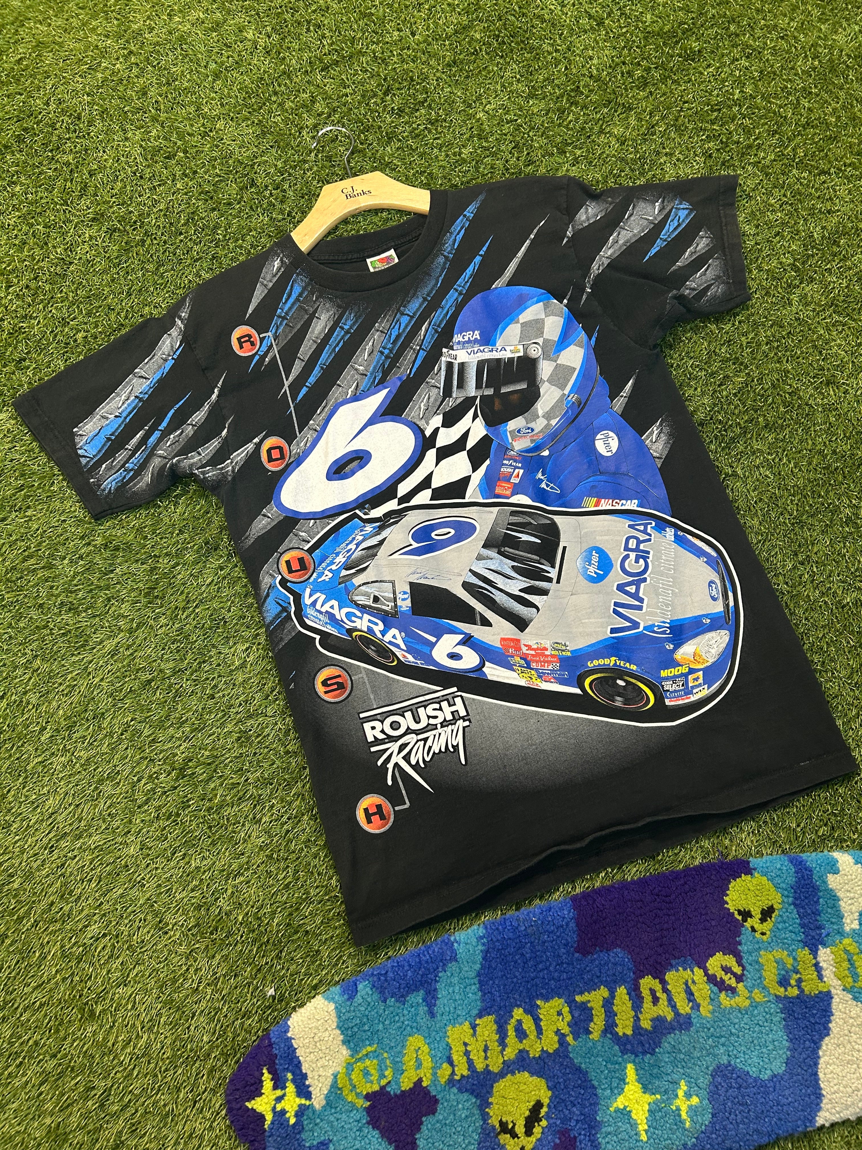 Y2K Mark Martin #6 Roush Racing NASCAR AOP Tee
