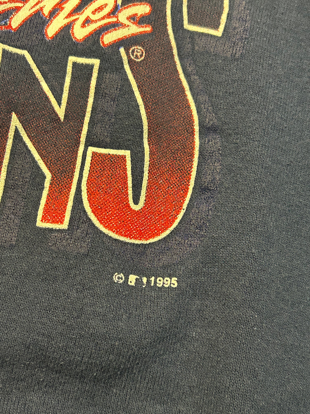 Vintage 1995 MLB World Series Atlanta Braves Championship