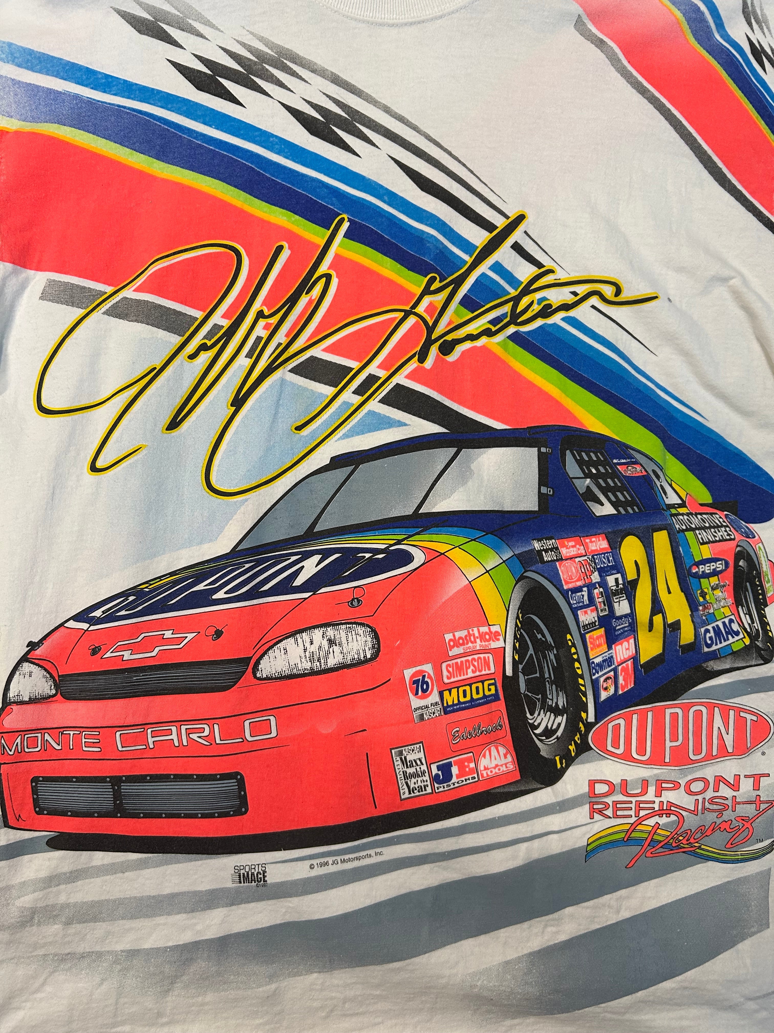 Vintage 1996 Jeff Gordon AOP NASCAR tee