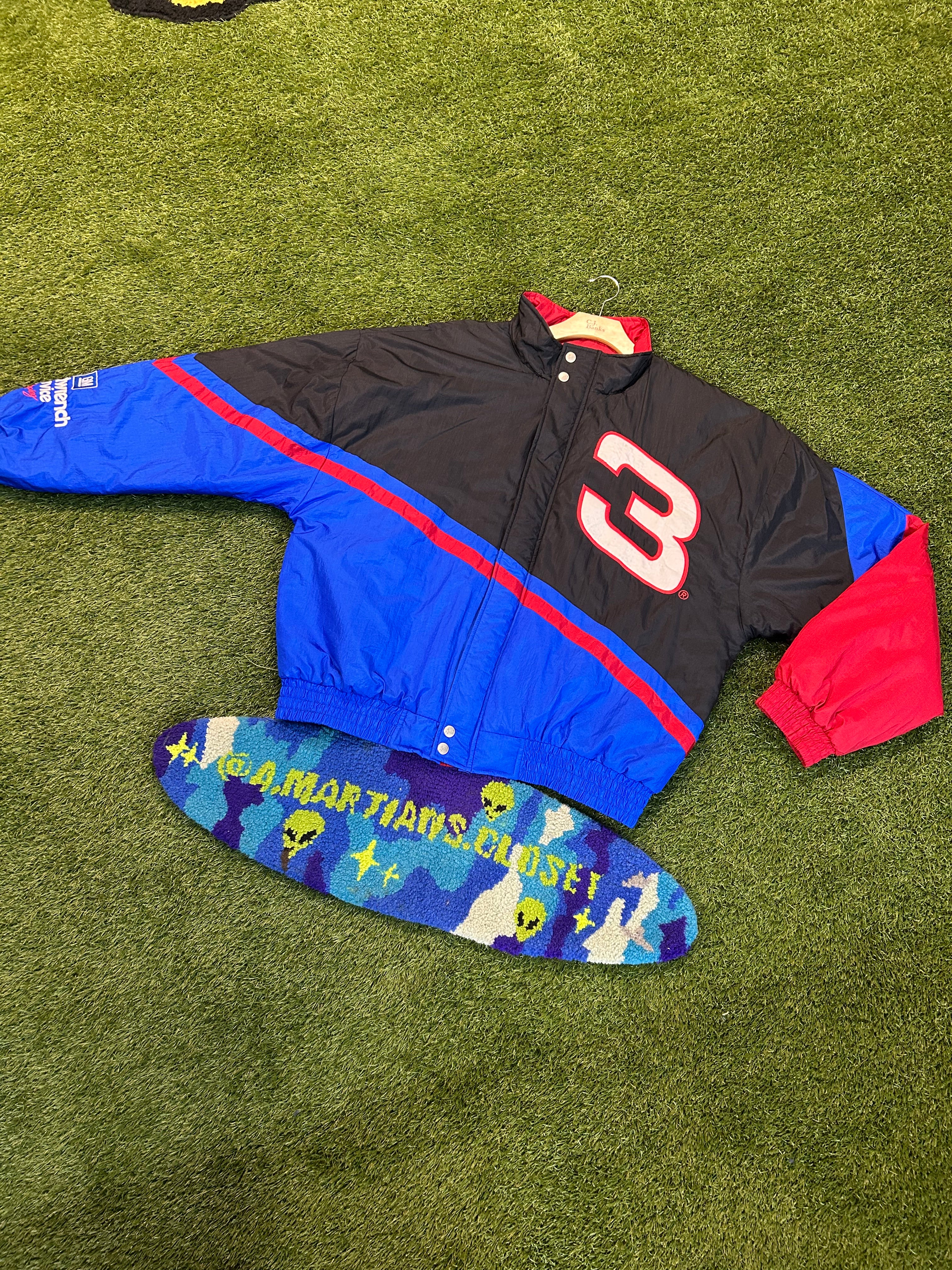 Vintage Dale Earnhardt #3 Big Back Print Race Jacket