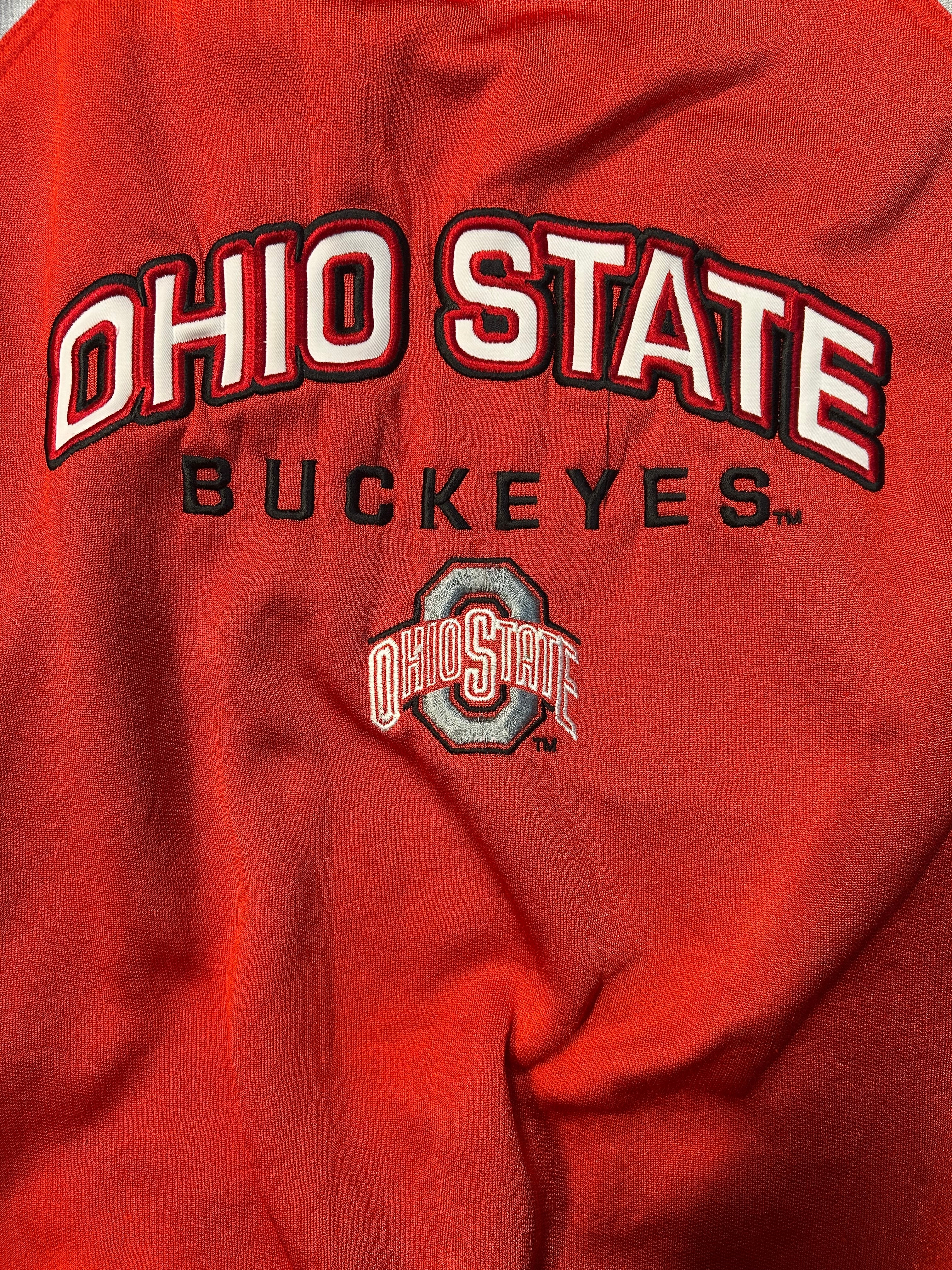 Vintage Starter Ohio State Buckeyes Embroidered Crewneck